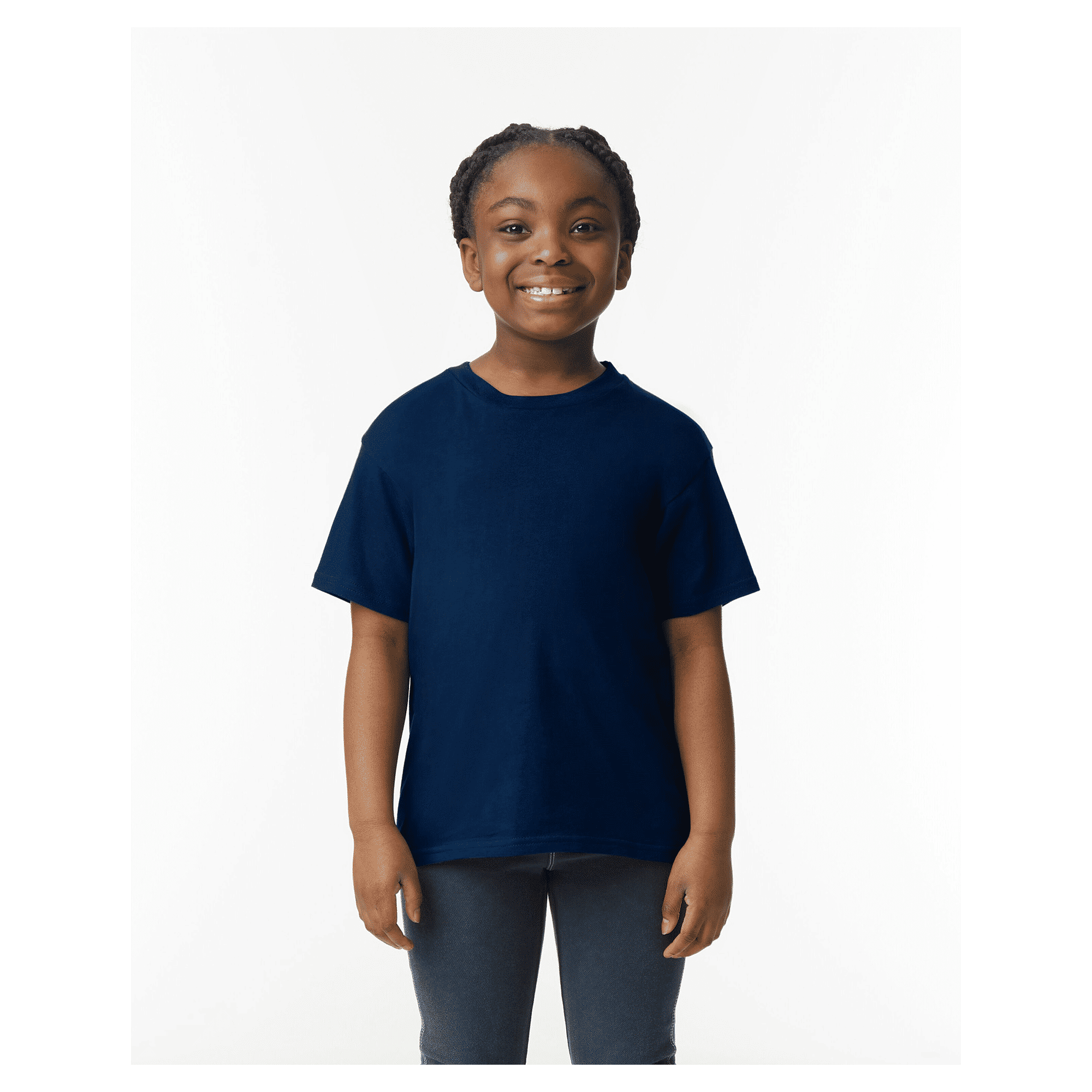 64000B Gildan Youth Softstyle Short Sleeve T-shirt - Image 5