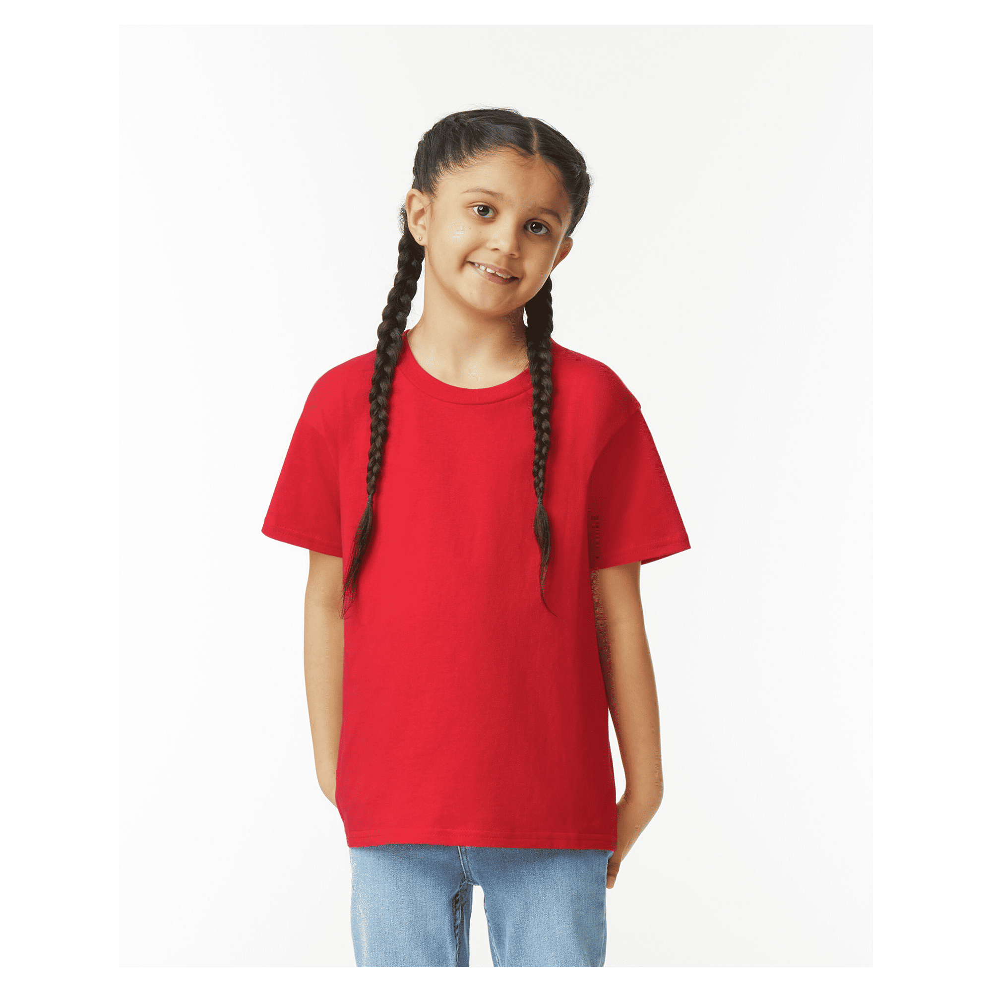 64000B Gildan Youth Softstyle Short Sleeve T-shirt - Image 7