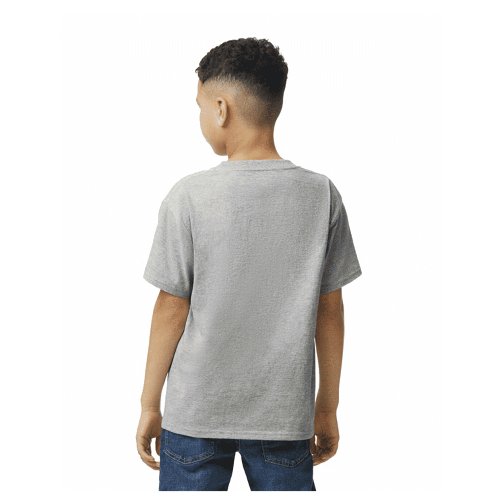64000B Gildan Youth Softstyle Short Sleeve T-shirt - Image 10