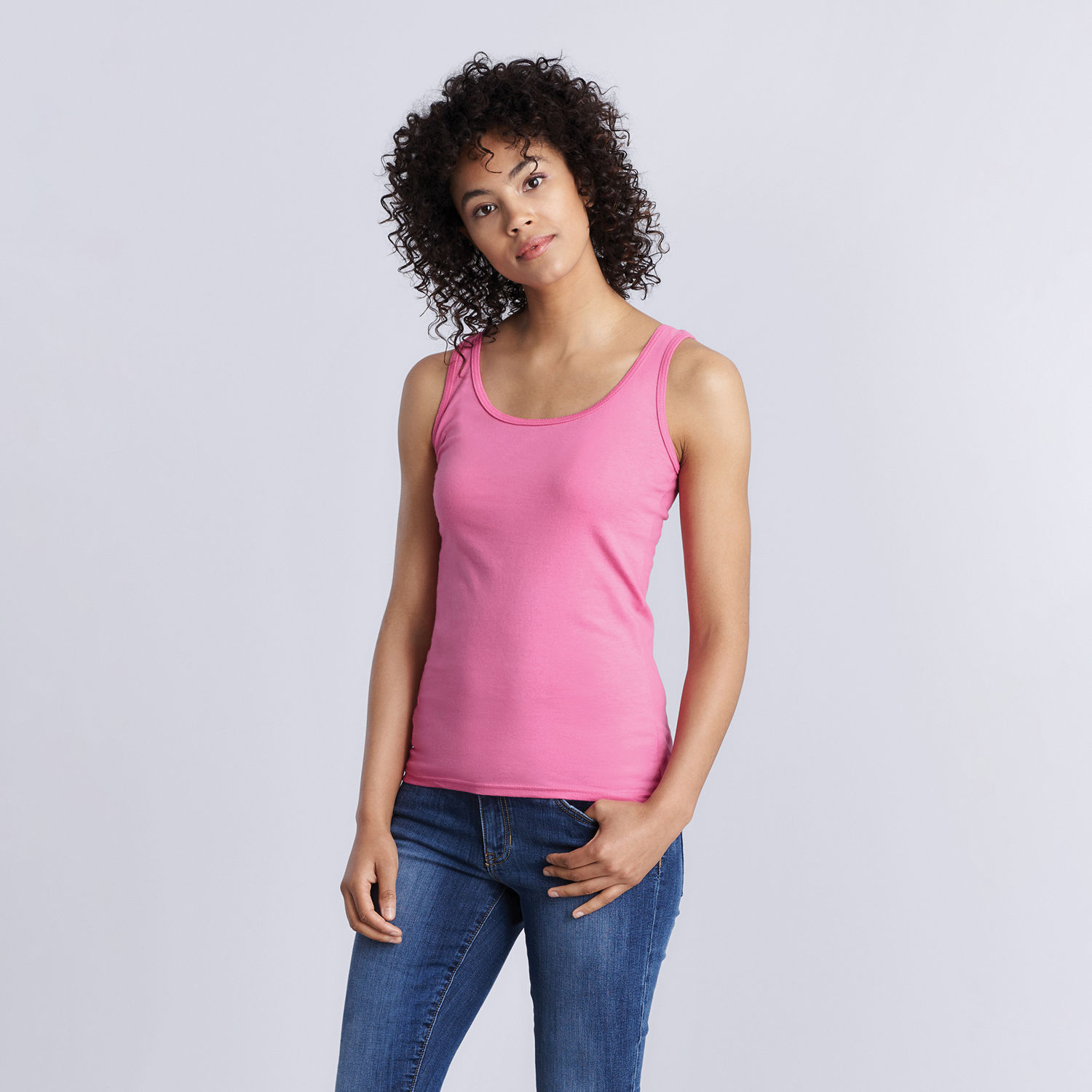 64200L Gildan Softstyle Ladies' Tank - Image 4