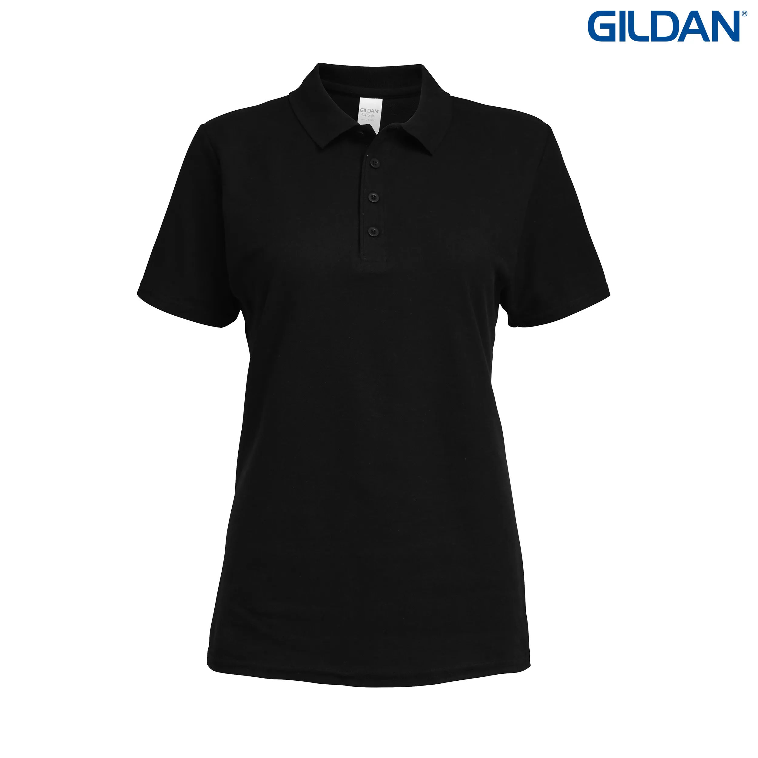 64800L Gildan Softstyle Ladies' Double Pique Polo - Image 7