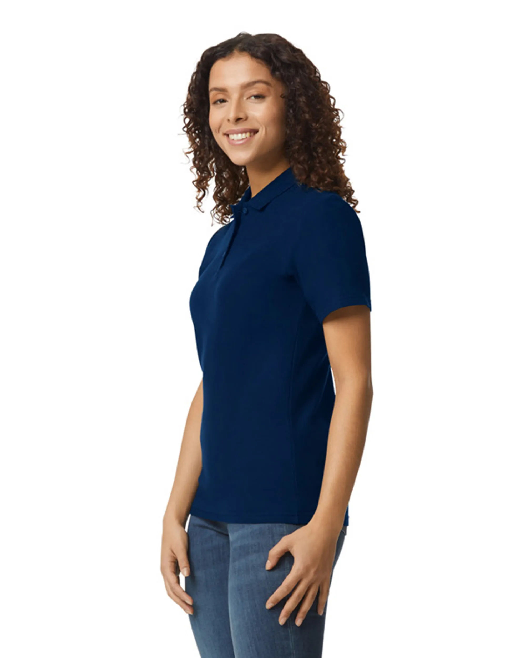 64800L Gildan Softstyle Ladies' Double Pique Polo - Image 12