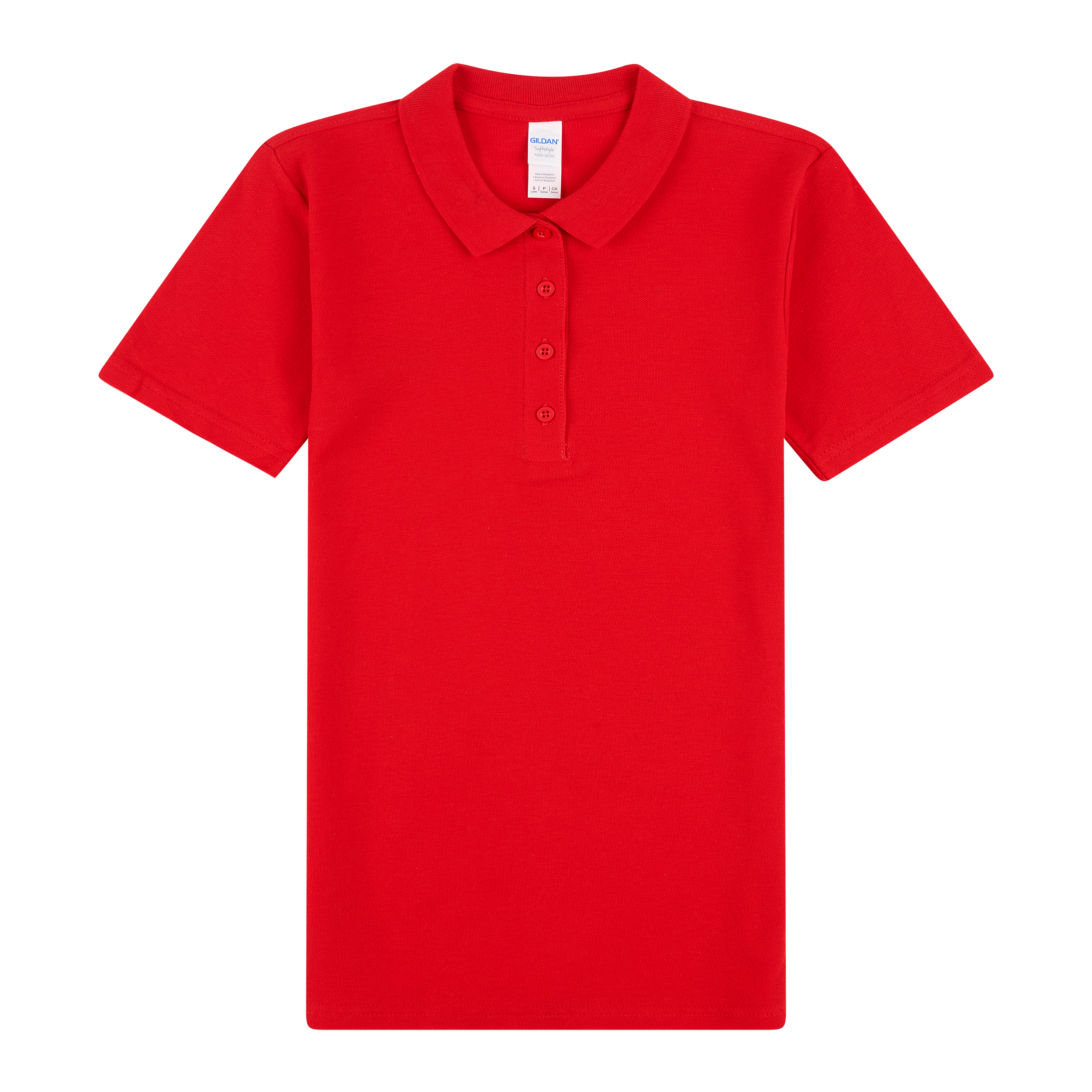 64800L Gildan Softstyle Ladies' Double Pique Polo - Image 14