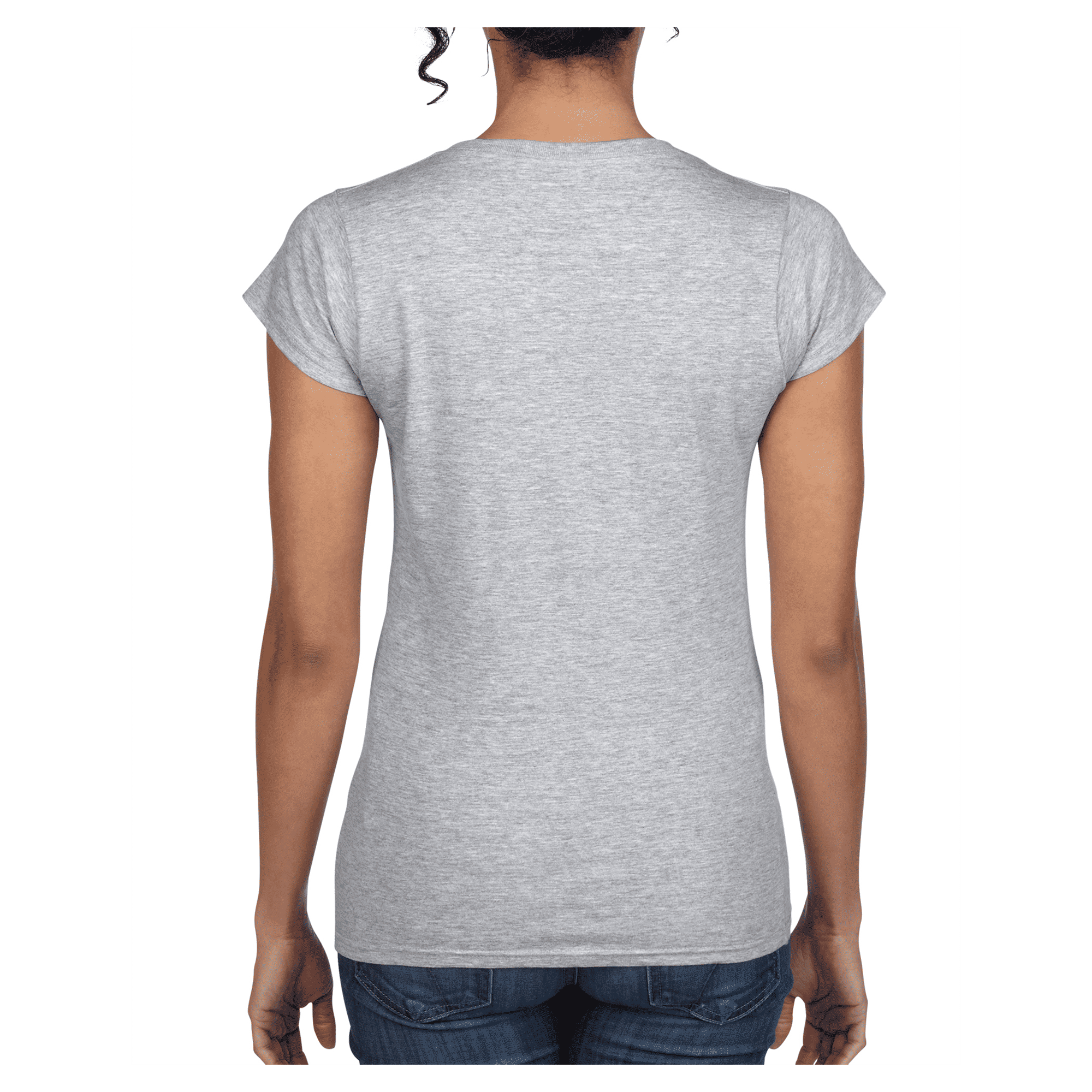 64V00L Gildan Softstyle Ladies' V-Neck T-Shirt - Image 11