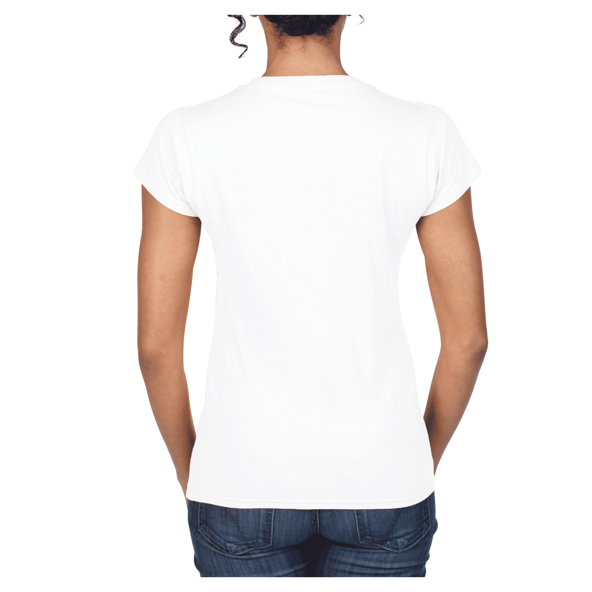 64V00L Gildan Softstyle Ladies' V-Neck T-Shirt - Image 13
