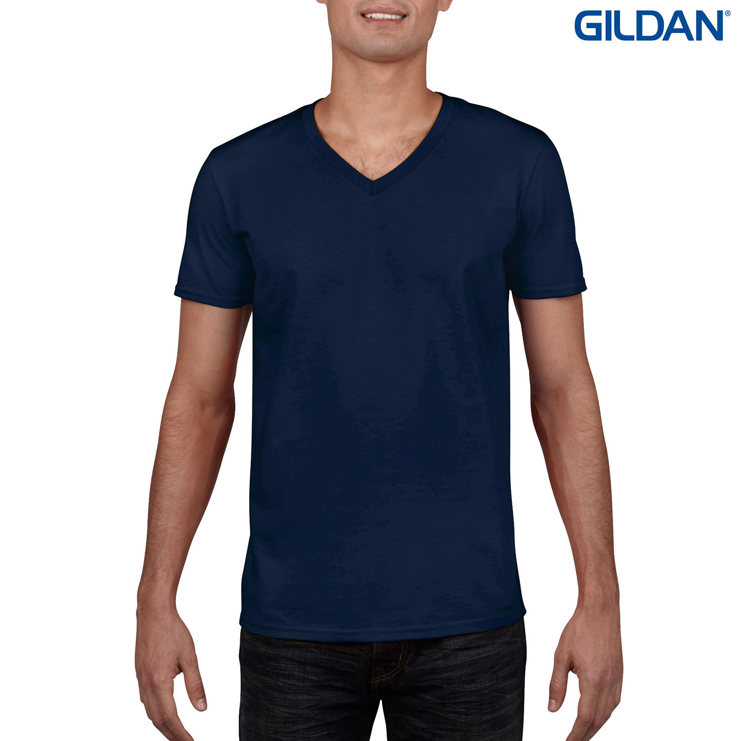 64V00 Gildan Softstyle Adult V-Neck T-Shirt - Image 6