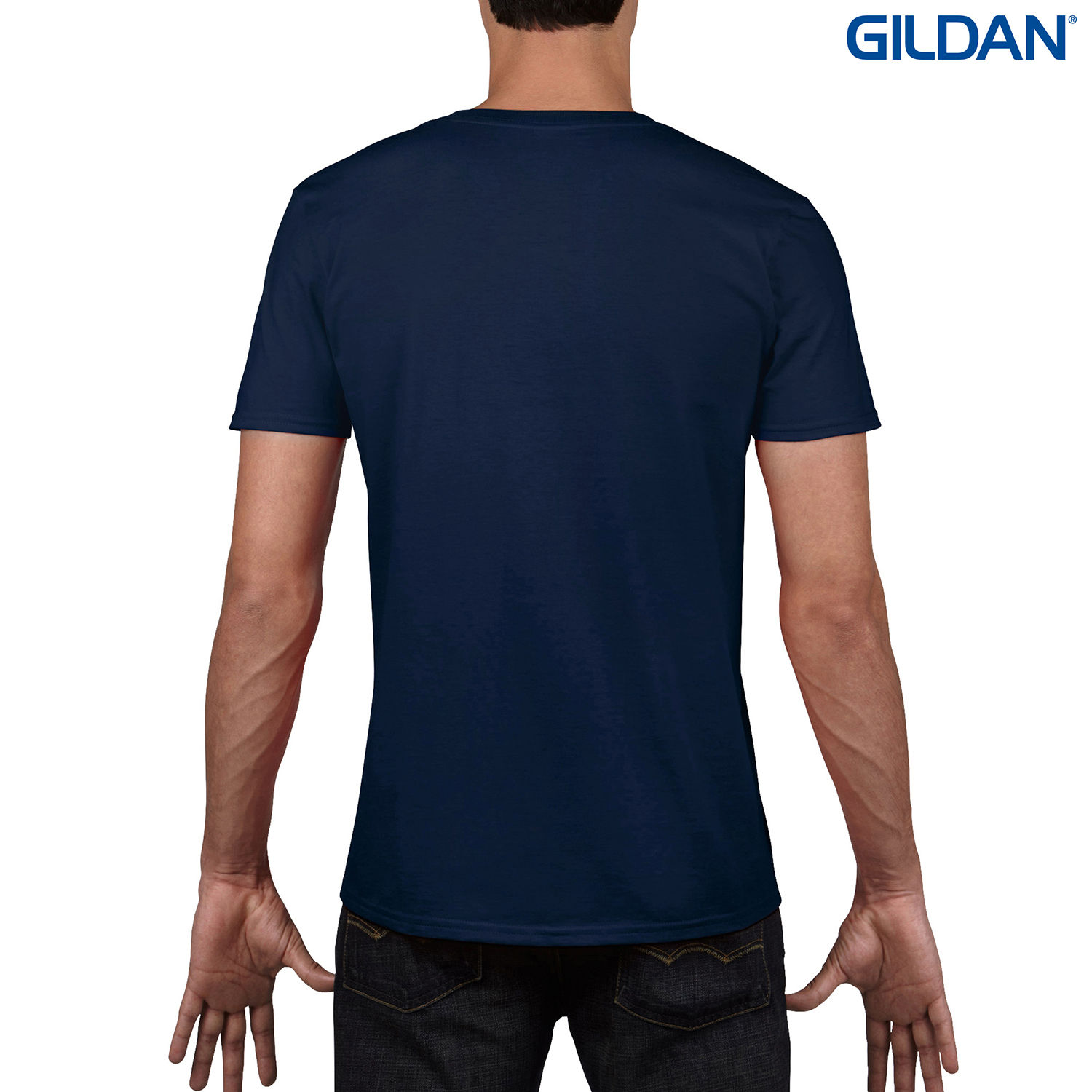 64V00 Gildan Softstyle Adult V-Neck T-Shirt - Image 7