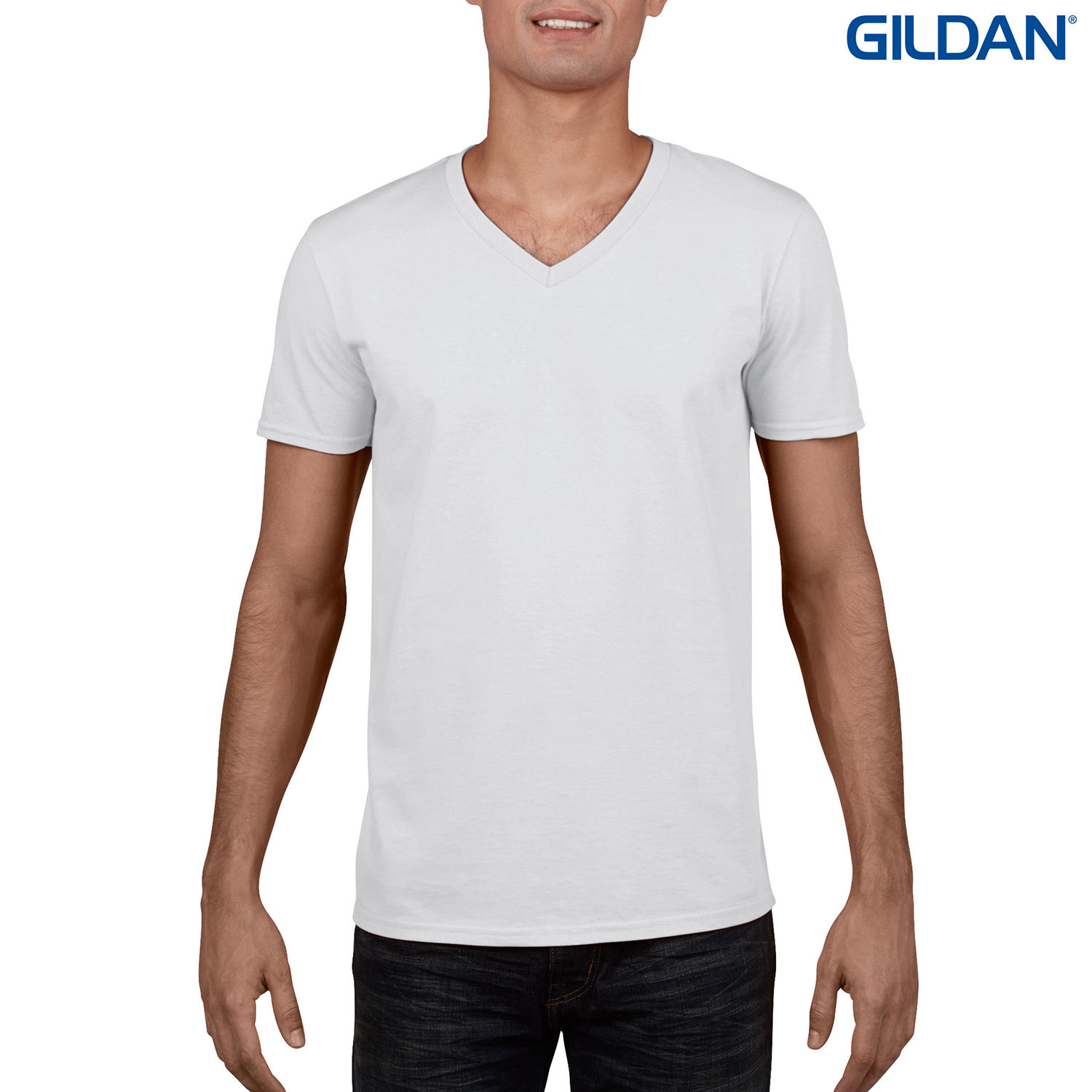 64V00 Gildan Softstyle Adult V-Neck T-Shirt - Image 10