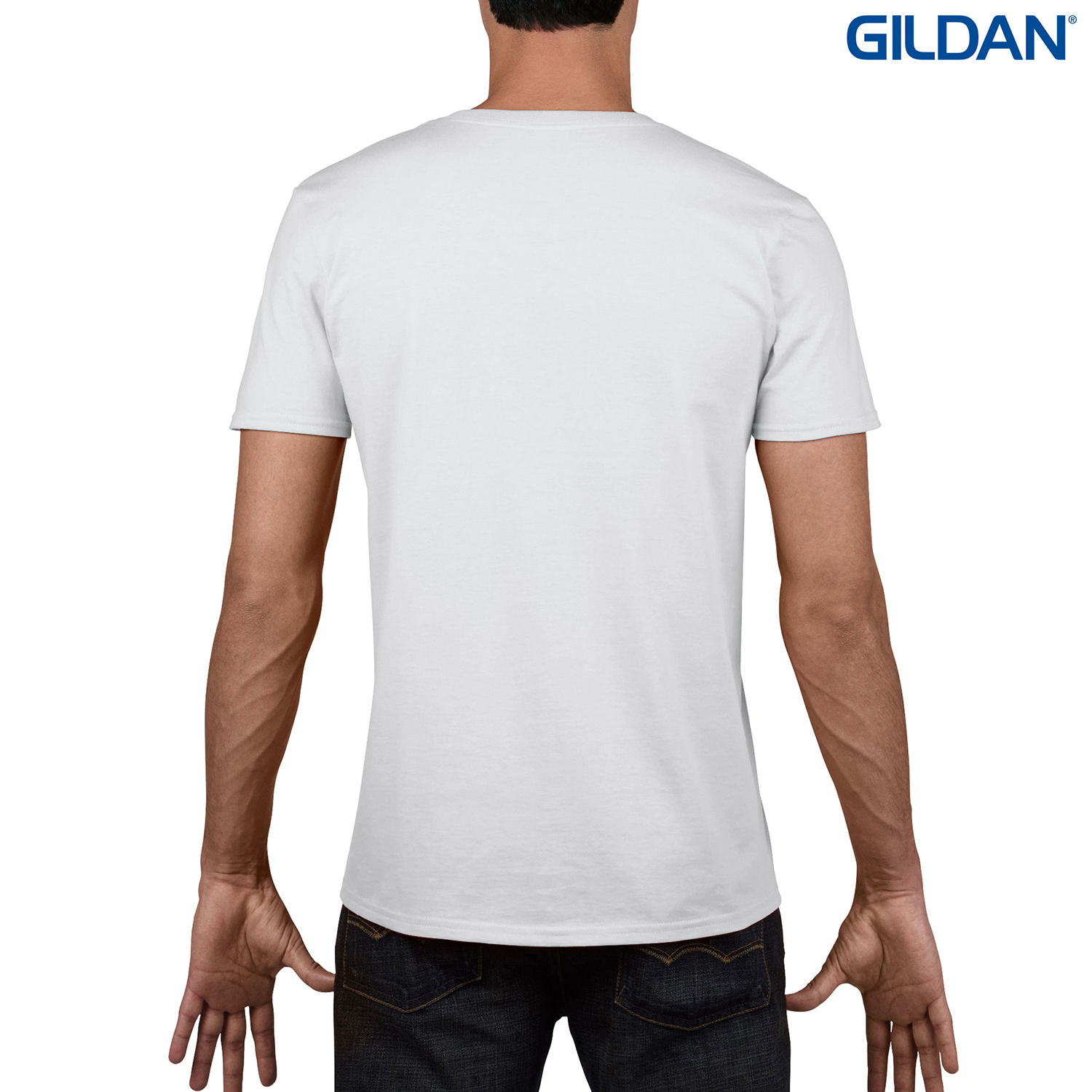 64V00 Gildan Softstyle Adult V-Neck T-Shirt - Image 11