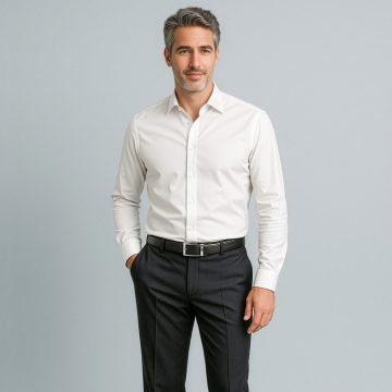Mens Cool Stretch Adjustable Waist Pant (Regular)