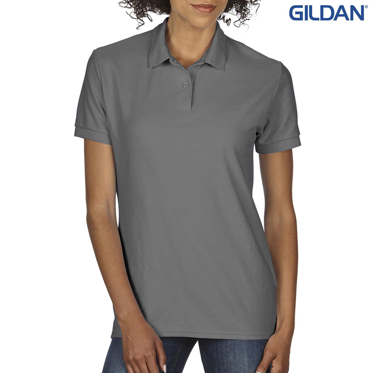 72800l Gildan Dryblend Ladies Double Pique Sport Shirt - Image 8