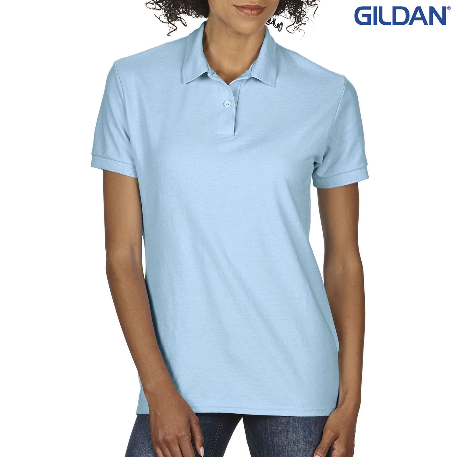 72800l Gildan Dryblend Ladies Double Pique Sport Shirt - Image 12