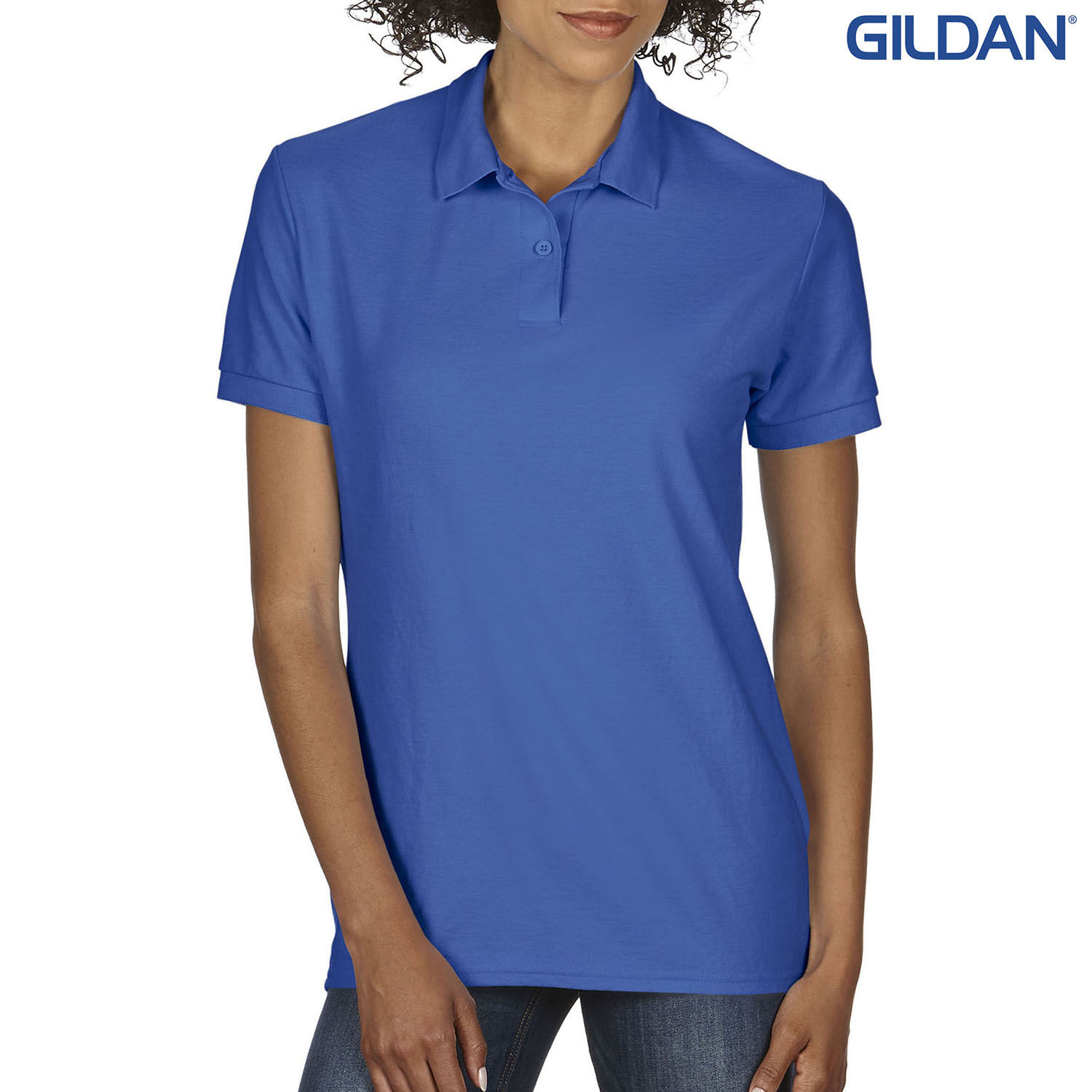 72800l Gildan Dryblend Ladies Double Pique Sport Shirt - Image 18
