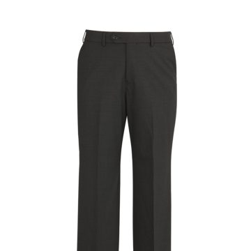 Mens Comfort Wool Stretch Flat Front Pant