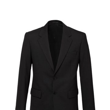 Mens Comfort Wool Stretch 2 Button Classic Jacket
