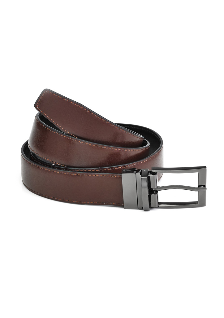 Mens Leather Reversible Belt - Image 7