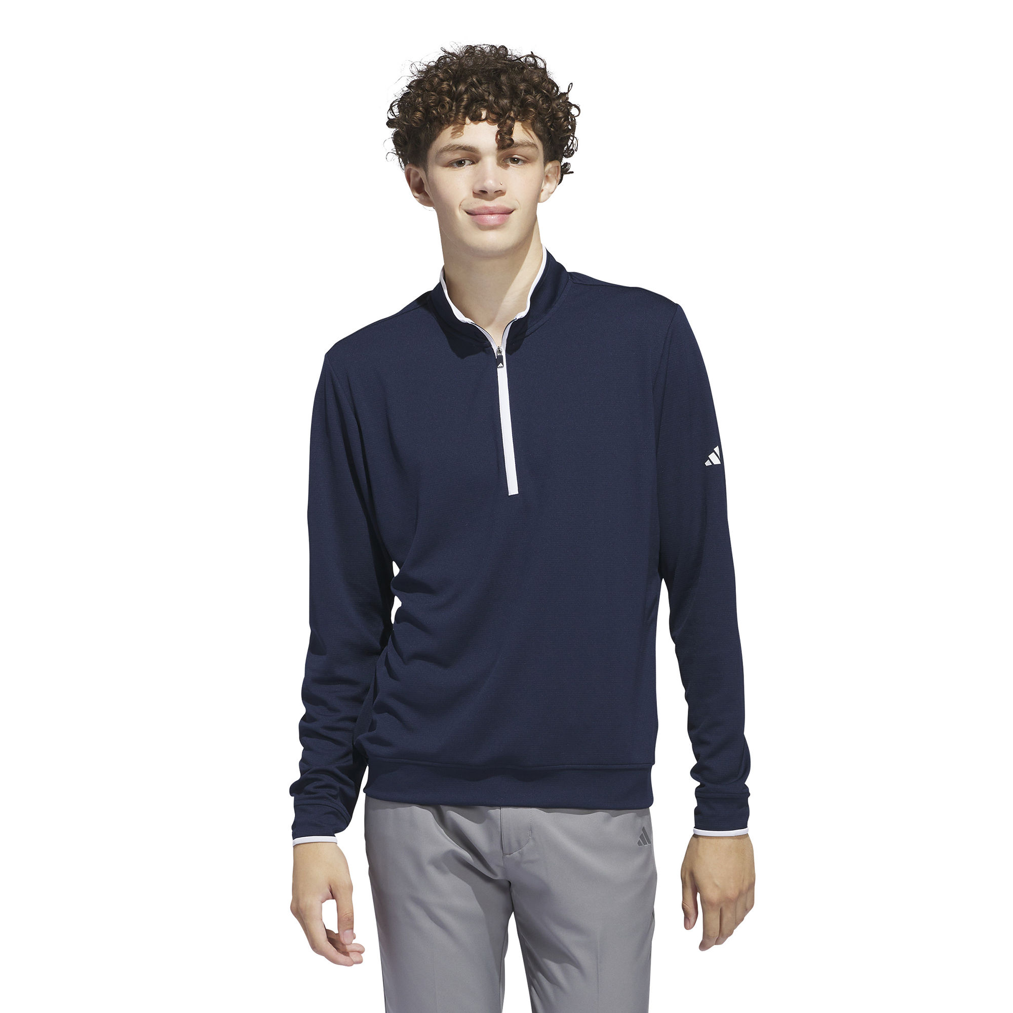 Adidas Mens Recycled Lightweight Quarter Zip Pullover - Image 8