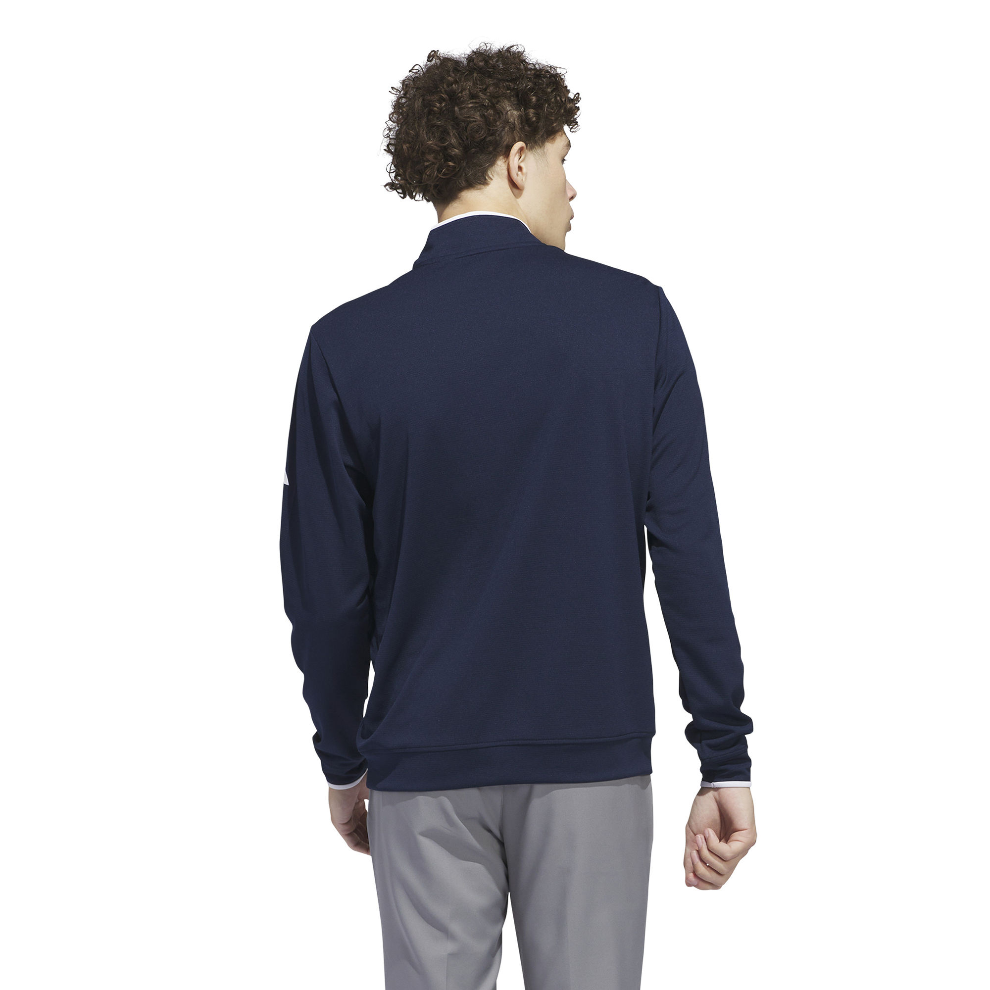 Adidas Mens Recycled Lightweight Quarter Zip Pullover - Image 9