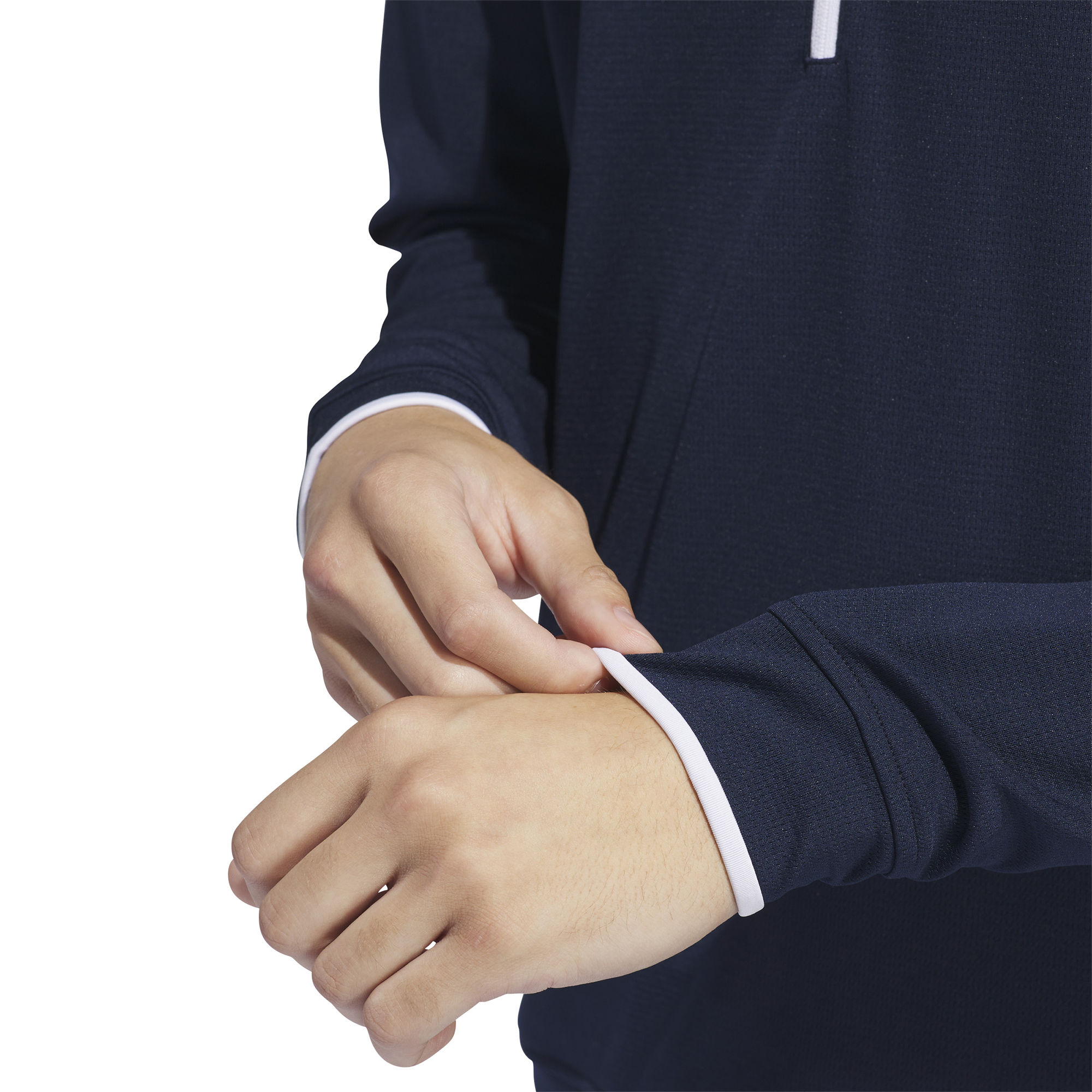 Adidas Mens Recycled Lightweight Quarter Zip Pullover - Image 13