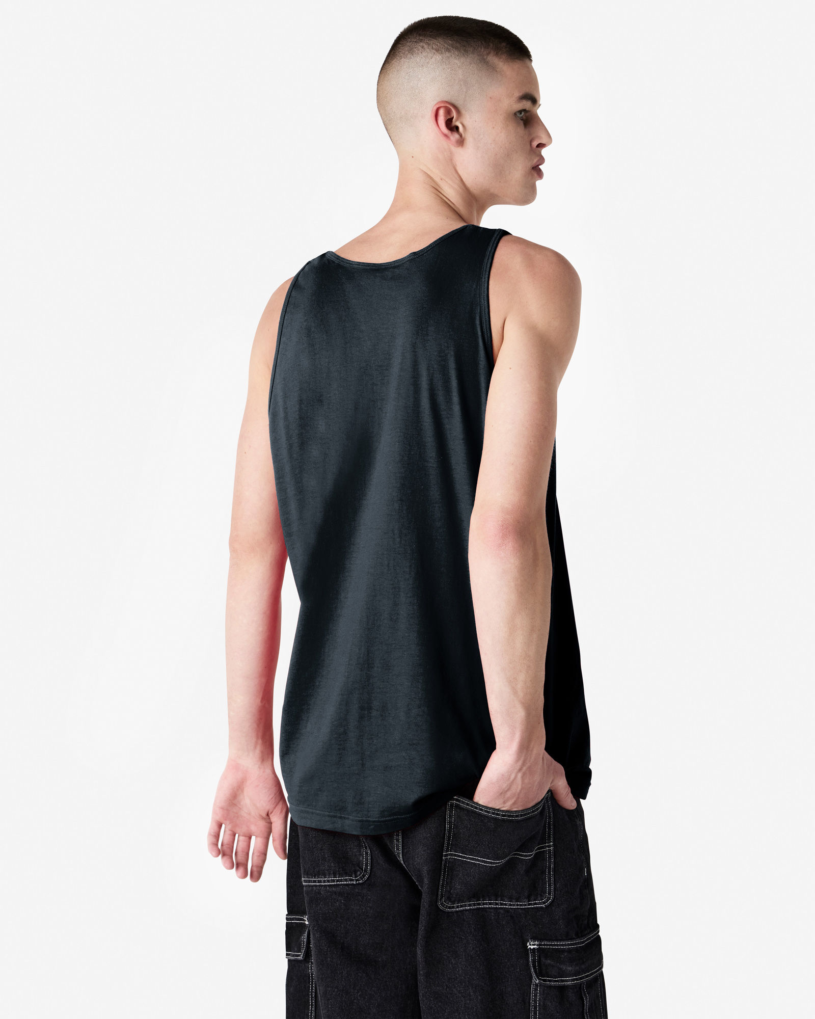 2408 American Apparel Unisex Fine Jersey Tank - Image 13