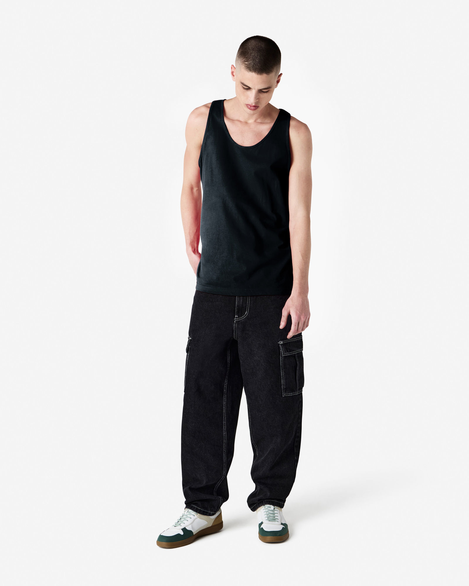 2408 American Apparel Unisex Fine Jersey Tank - Image 14