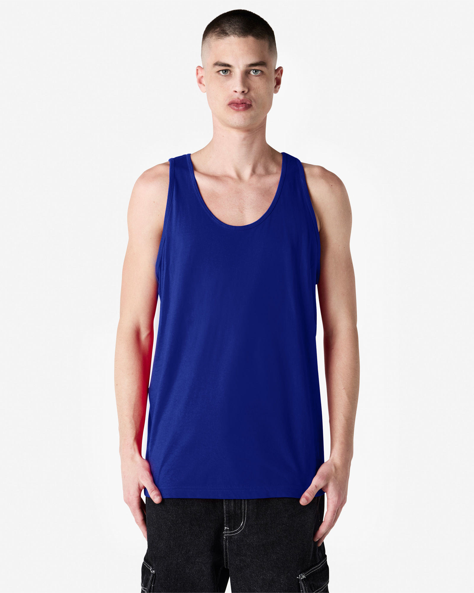 2408 American Apparel Unisex Fine Jersey Tank - Image 24