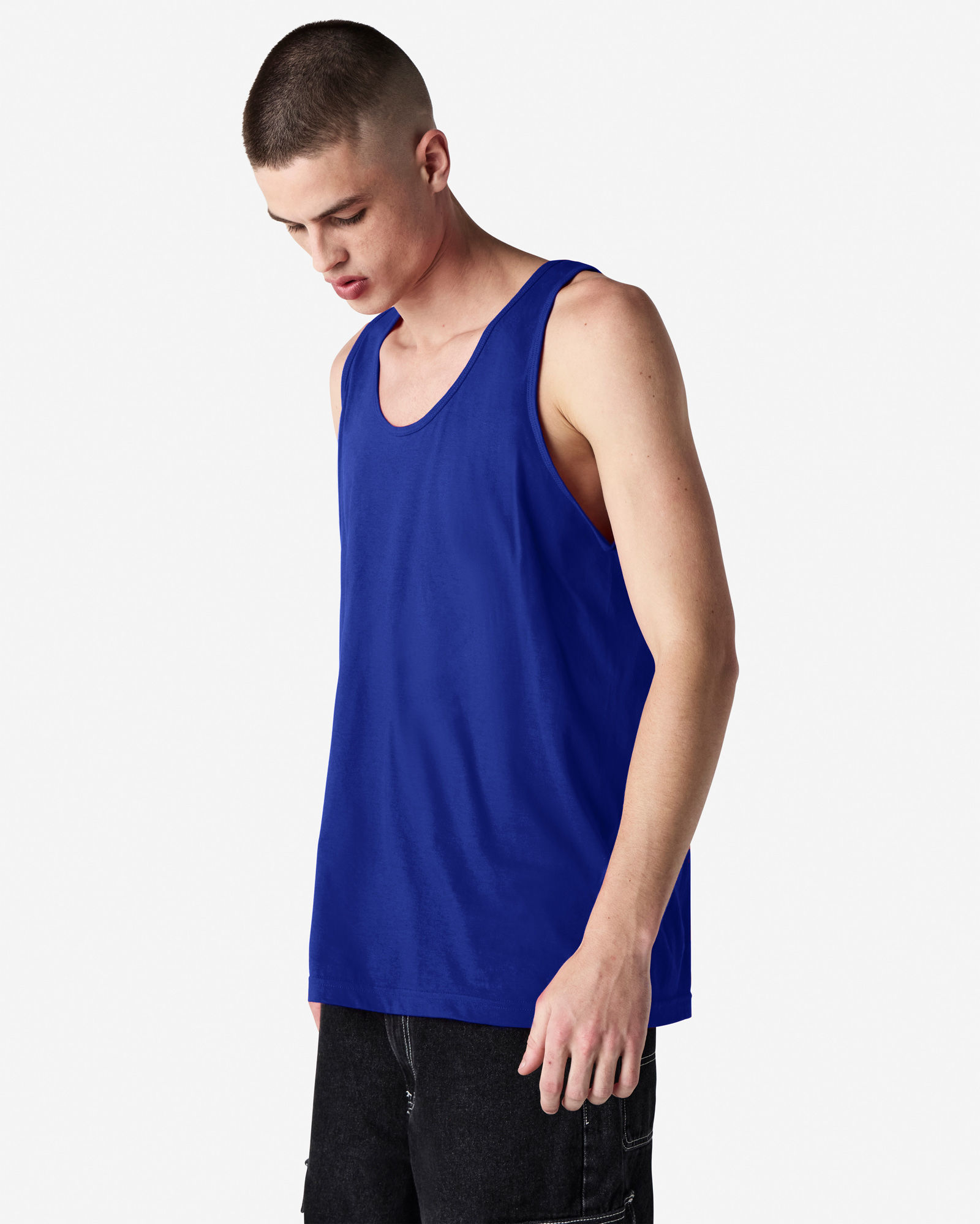 2408 American Apparel Unisex Fine Jersey Tank - Image 26