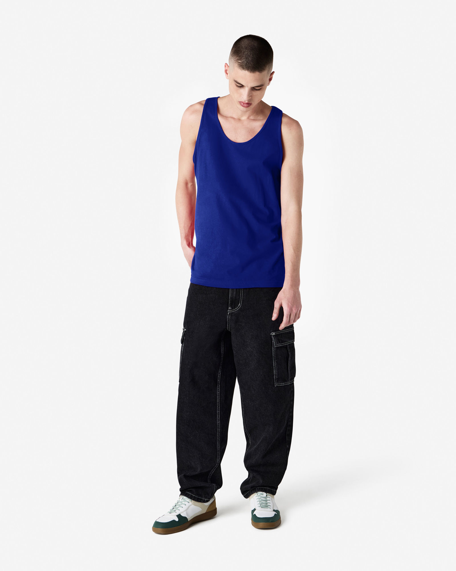 2408 American Apparel Unisex Fine Jersey Tank - Image 28