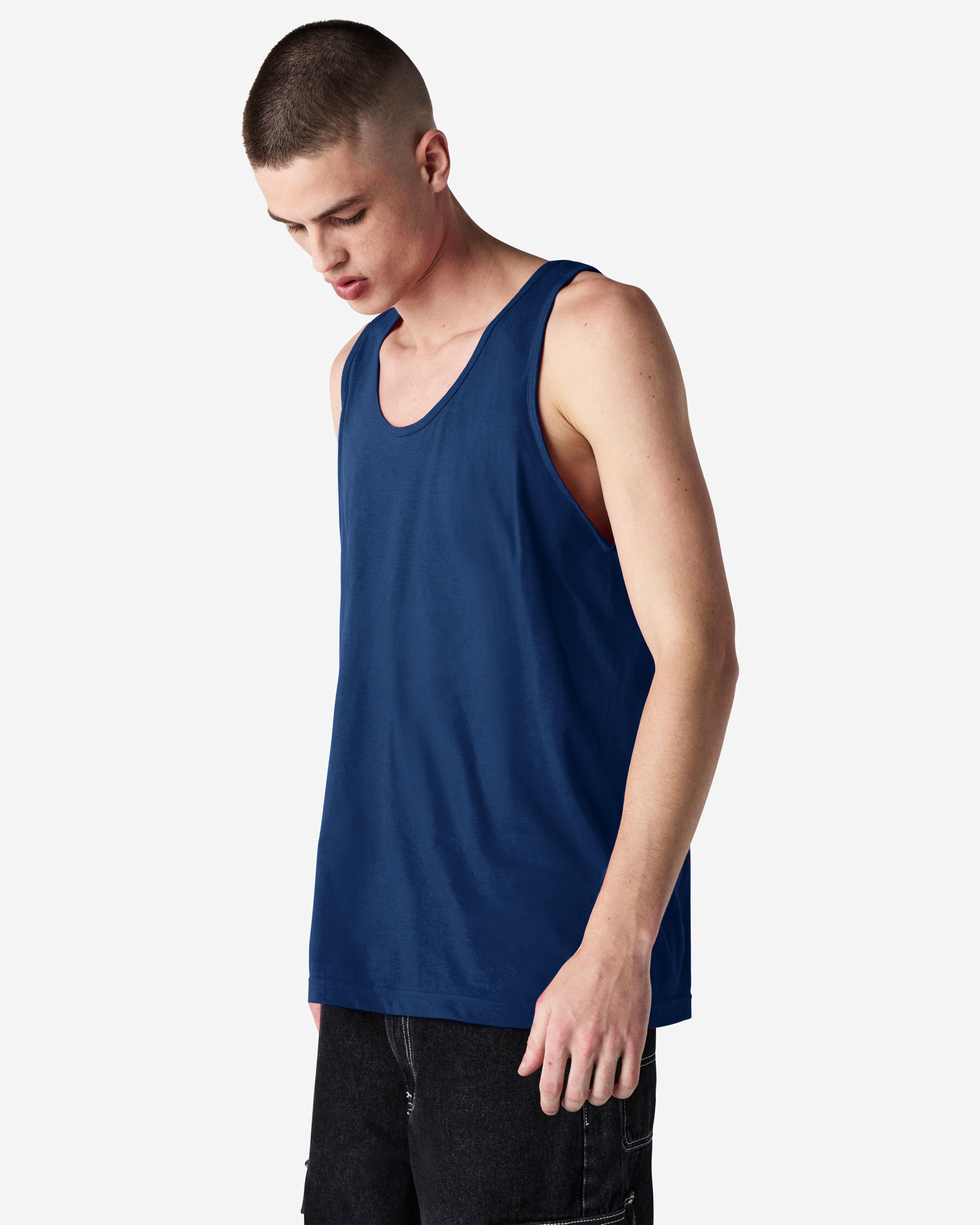 2408 American Apparel Unisex Fine Jersey Tank - Image 33