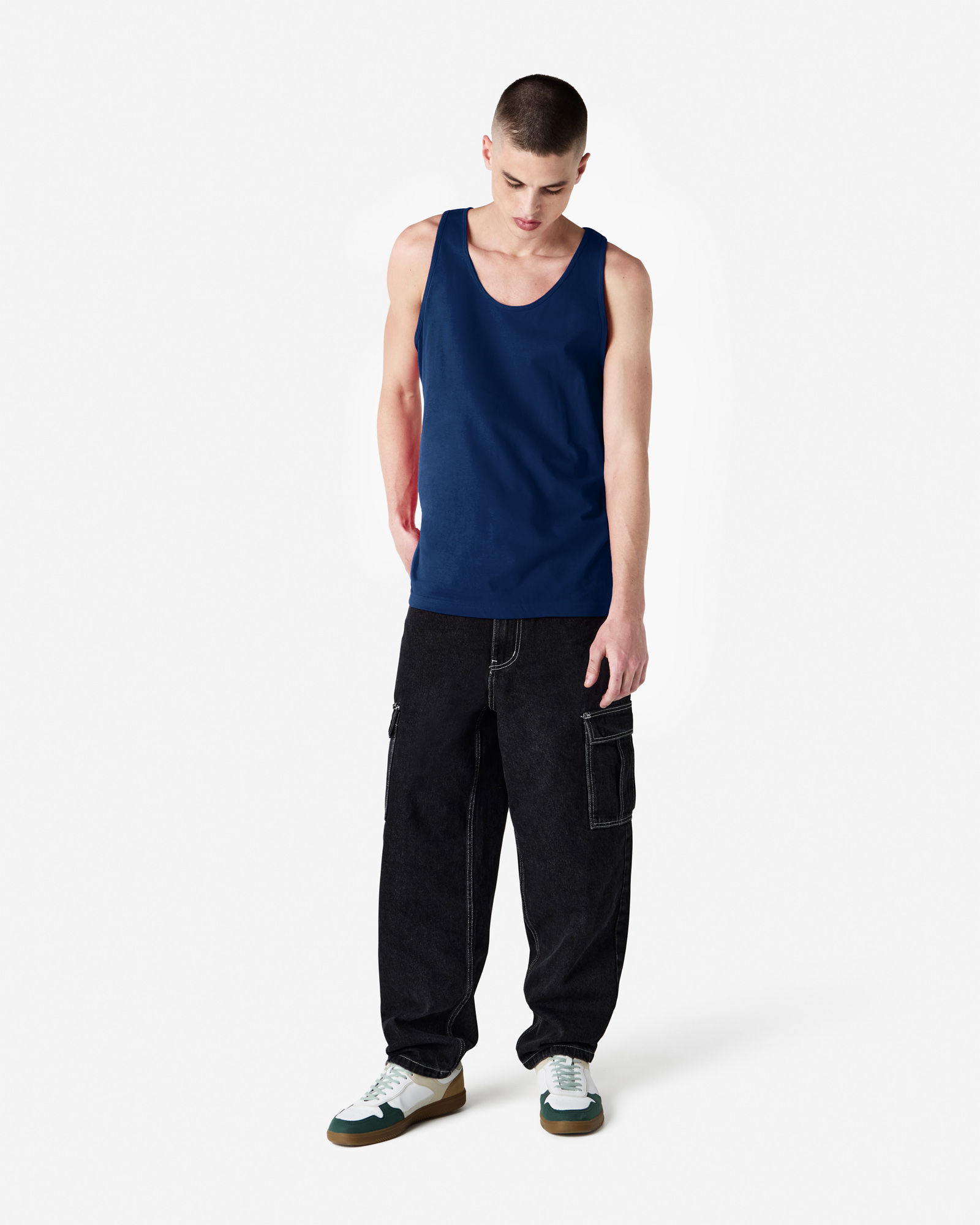 2408 American Apparel Unisex Fine Jersey Tank - Image 73