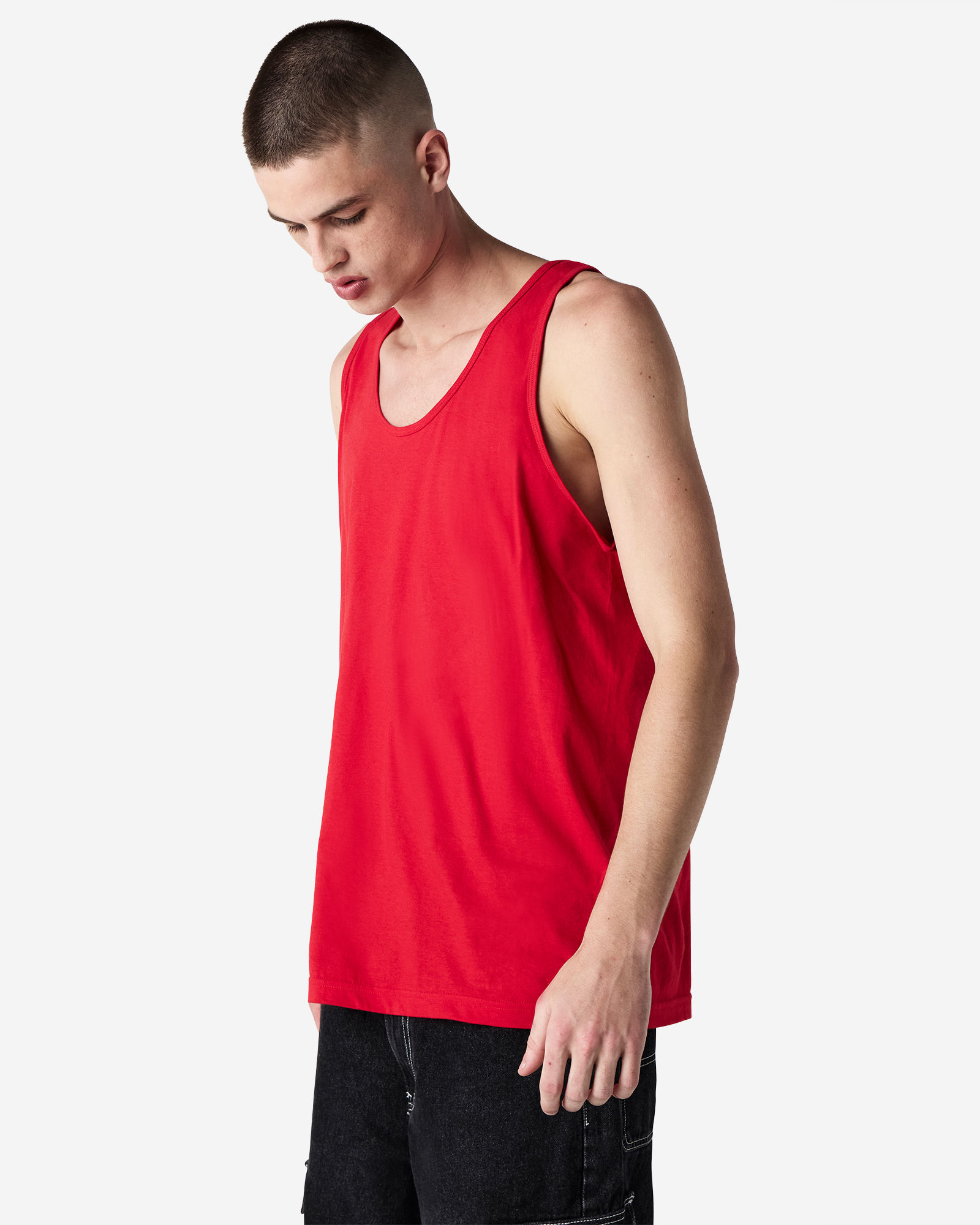 2408 American Apparel Unisex Fine Jersey Tank - Image 41