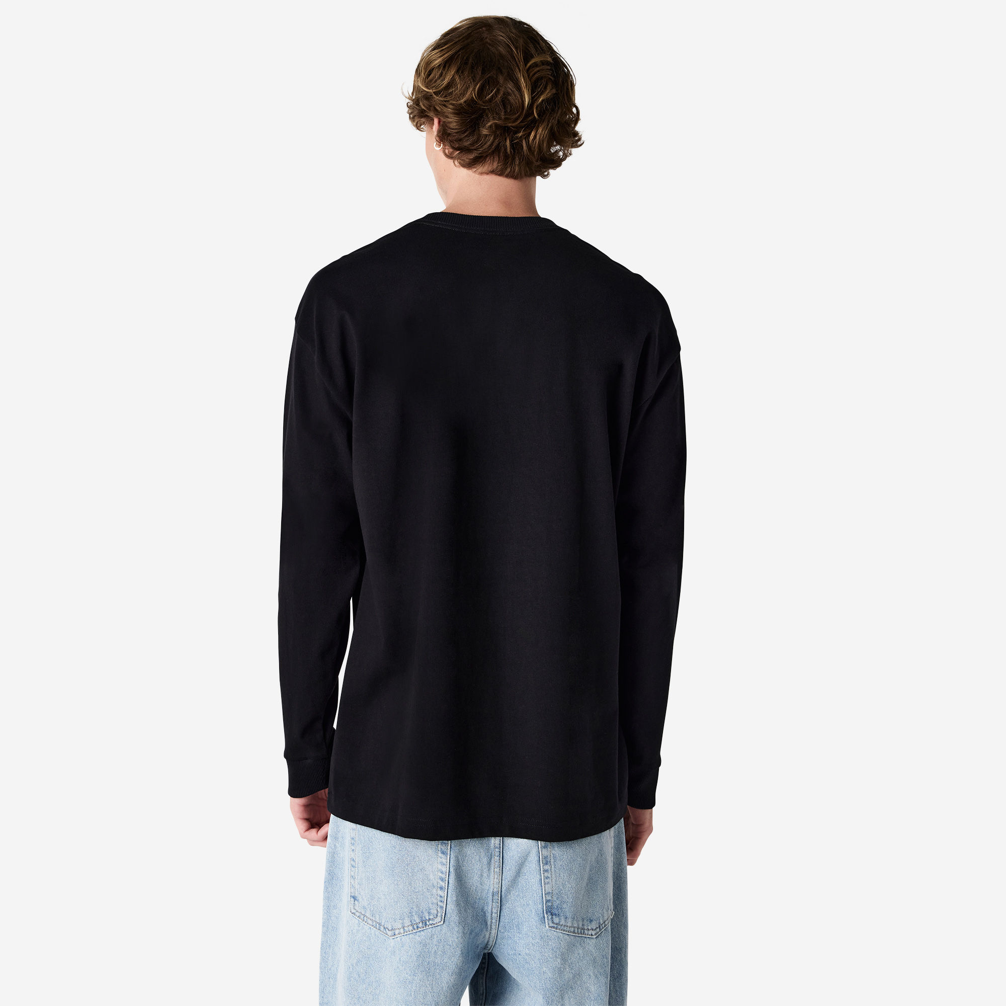 9410 American Apparel Super Heavyweight Long Sleeve T-Shirt With Pocket - Image 5