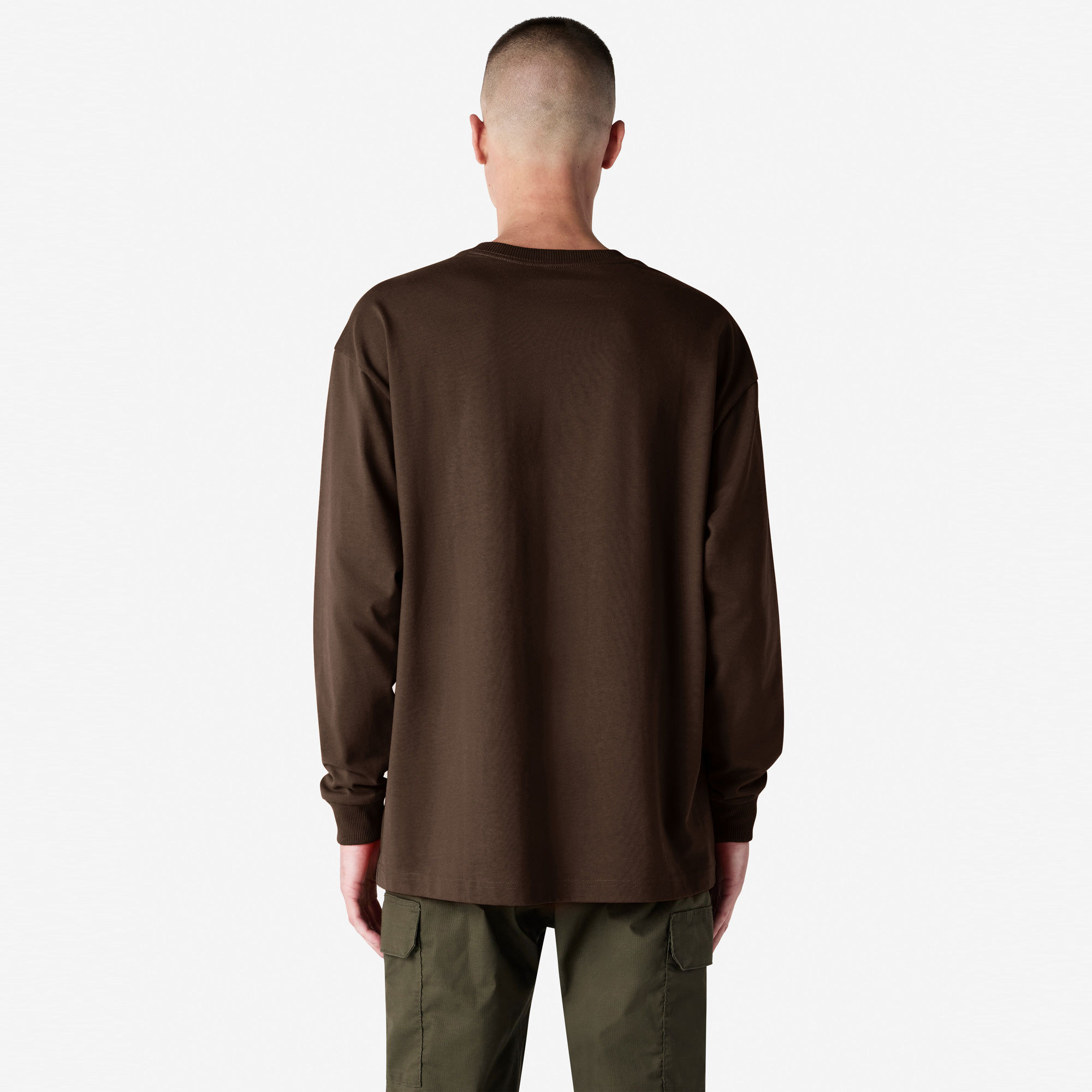 9410 American Apparel Super Heavyweight Long Sleeve T-Shirt With Pocket - Image 11
