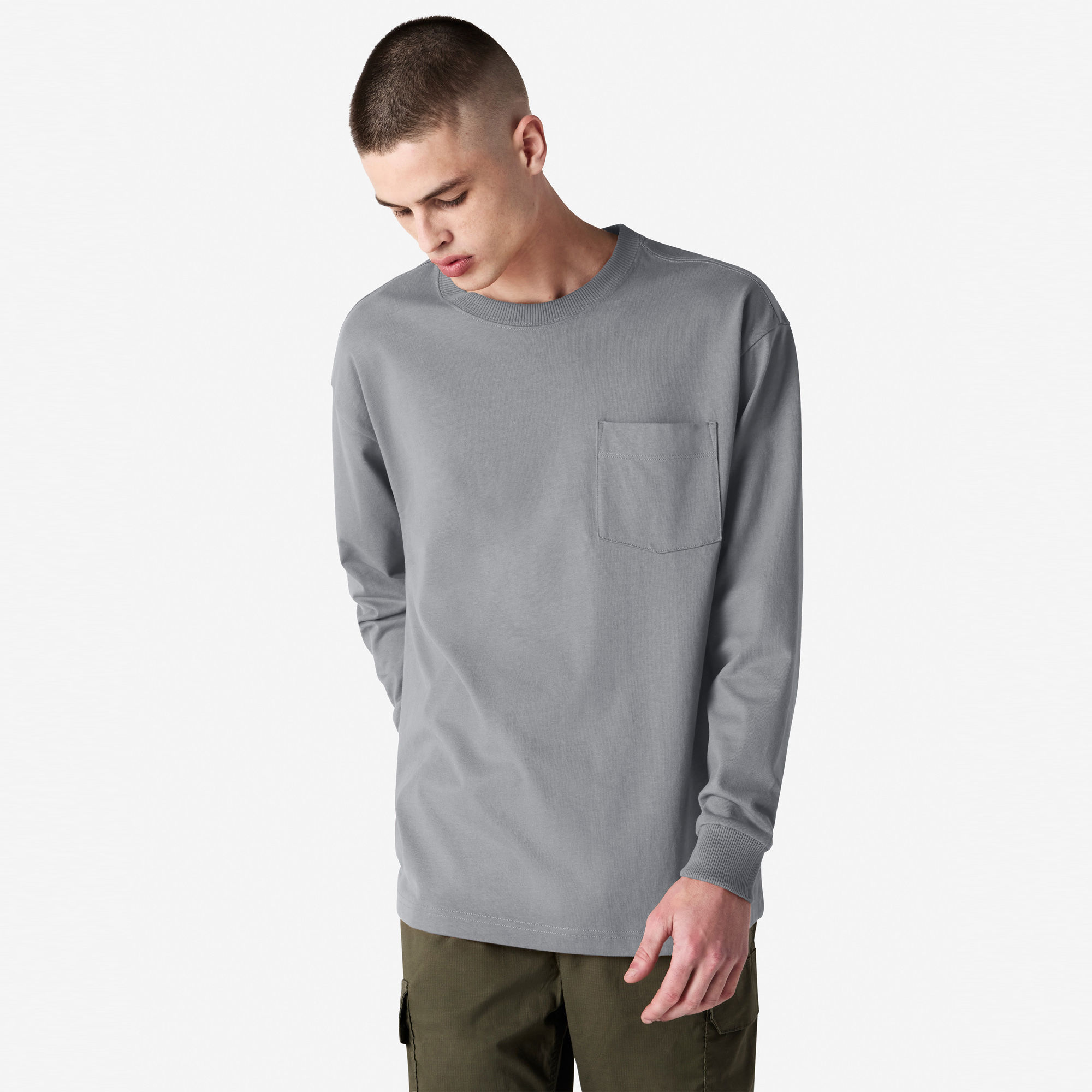9410 American Apparel Super Heavyweight Long Sleeve T-Shirt With Pocket - Image 22