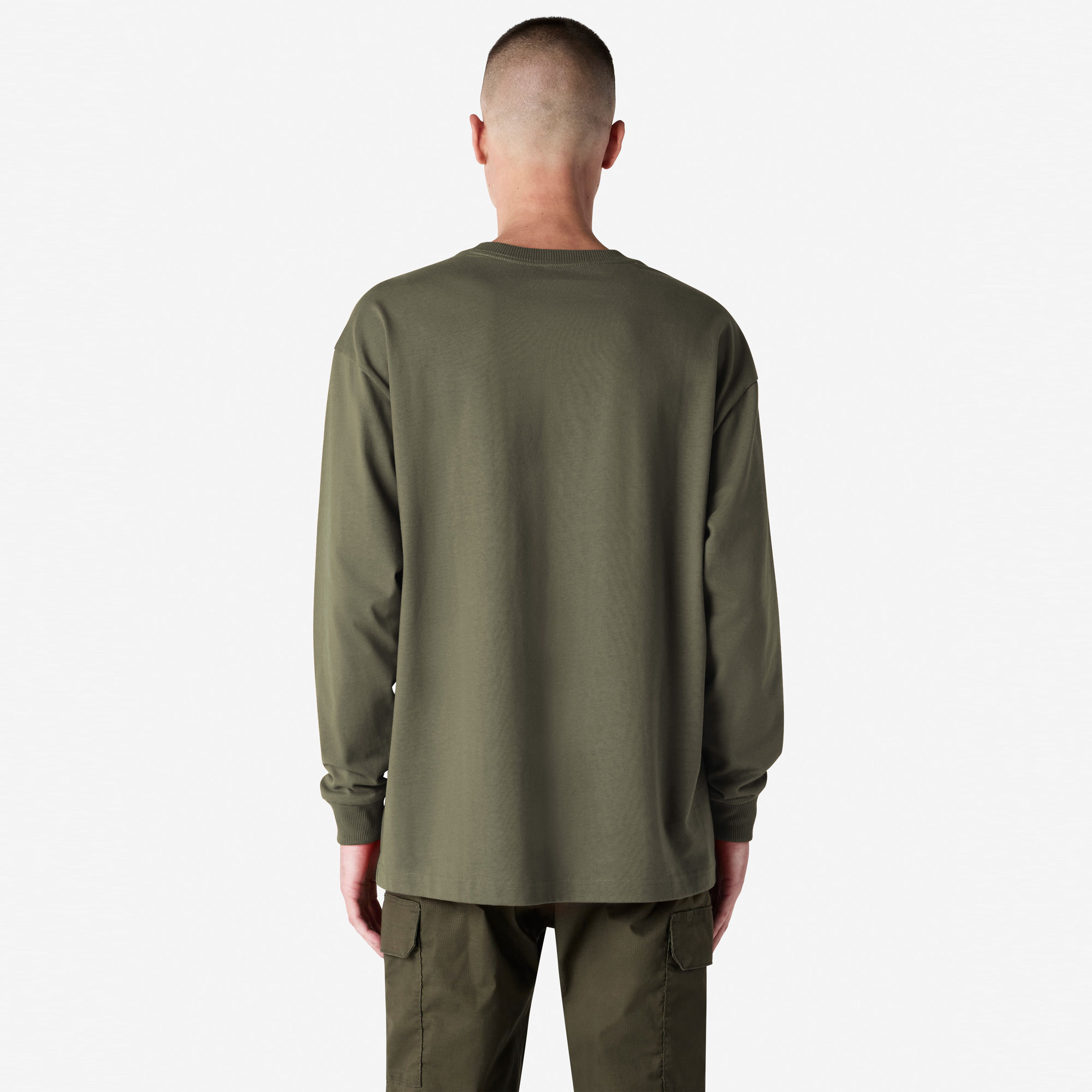 9410 American Apparel Super Heavyweight Long Sleeve T-Shirt With Pocket - Image 29