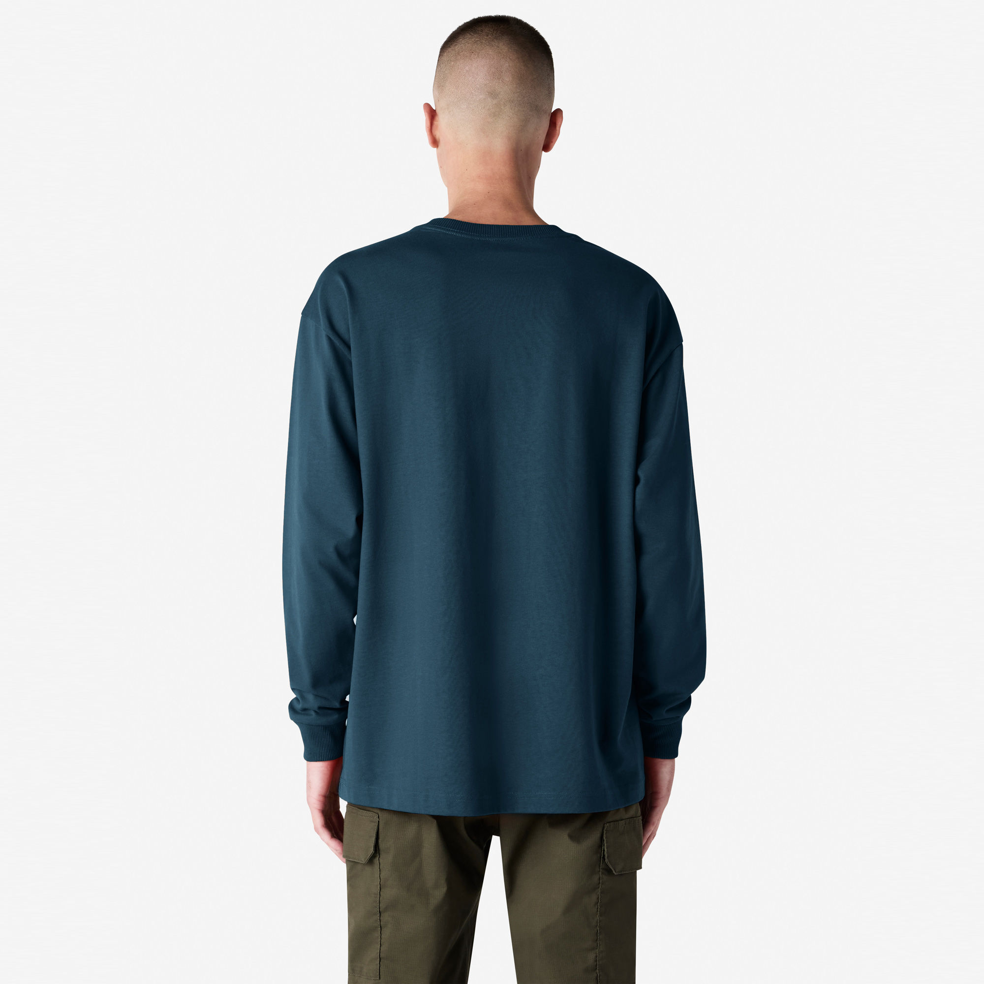 9410 American Apparel Super Heavyweight Long Sleeve T-Shirt With Pocket - Image 35