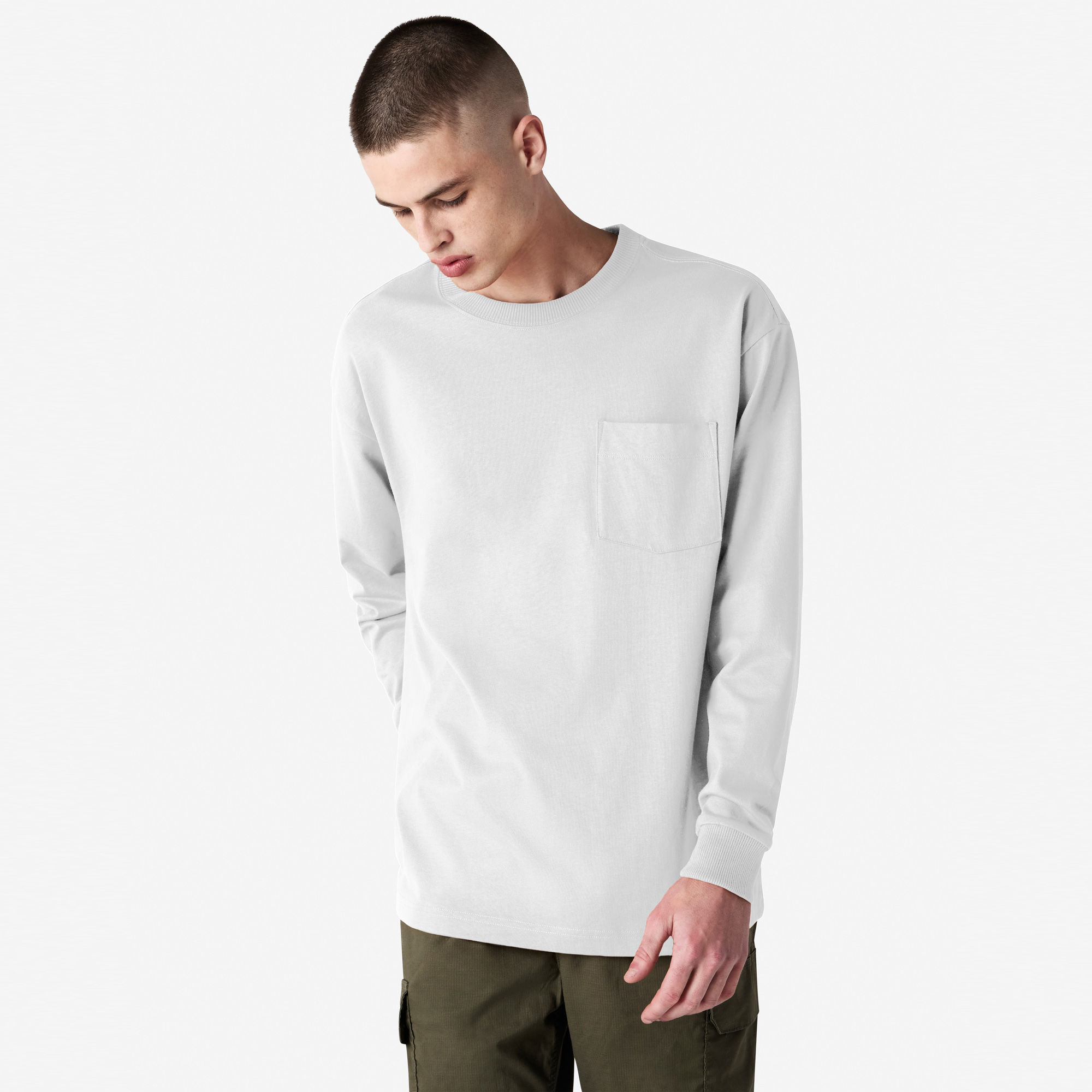 9410 American Apparel Super Heavyweight Long Sleeve T-Shirt With Pocket - Image 39