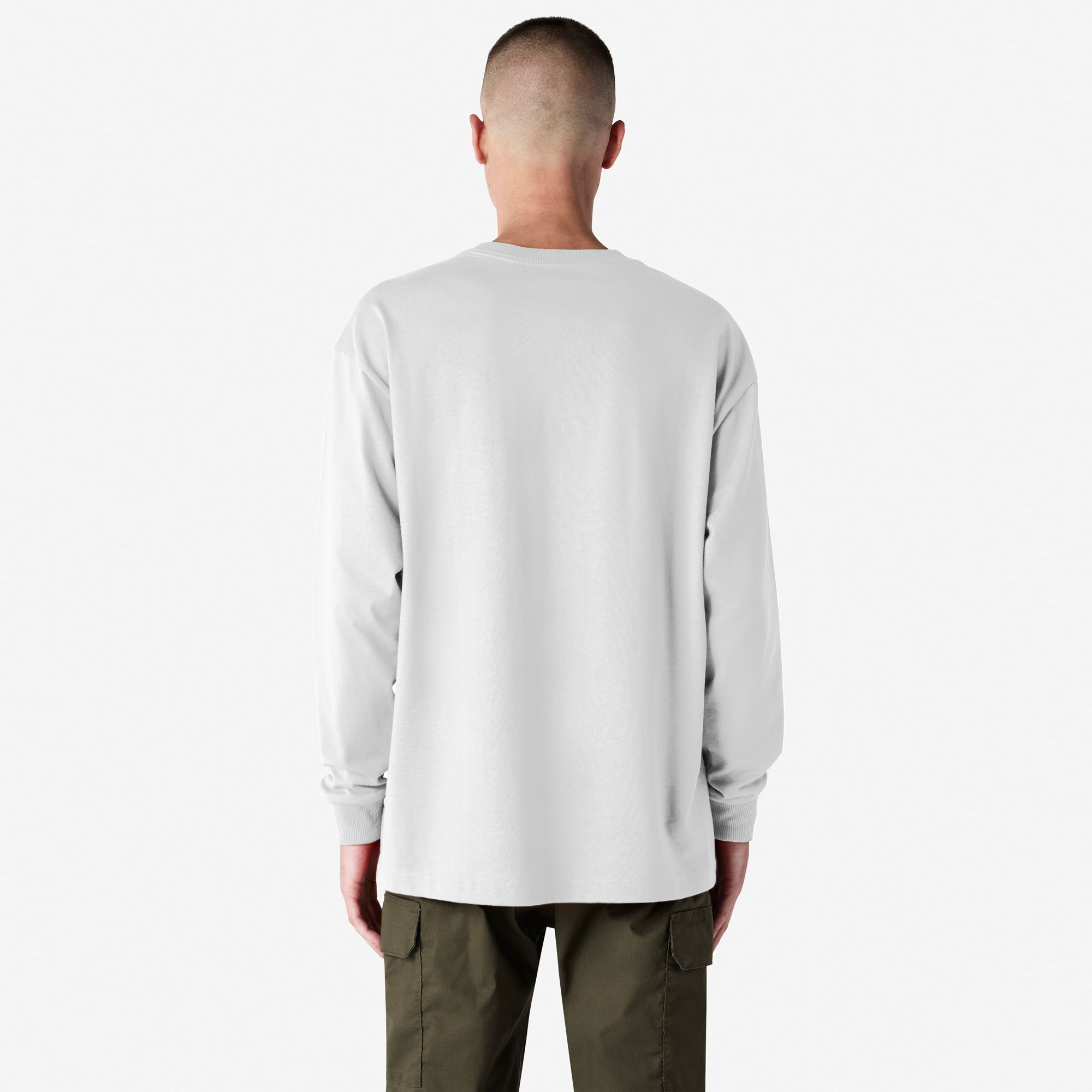 9410 American Apparel Super Heavyweight Long Sleeve T-Shirt With Pocket - Image 40