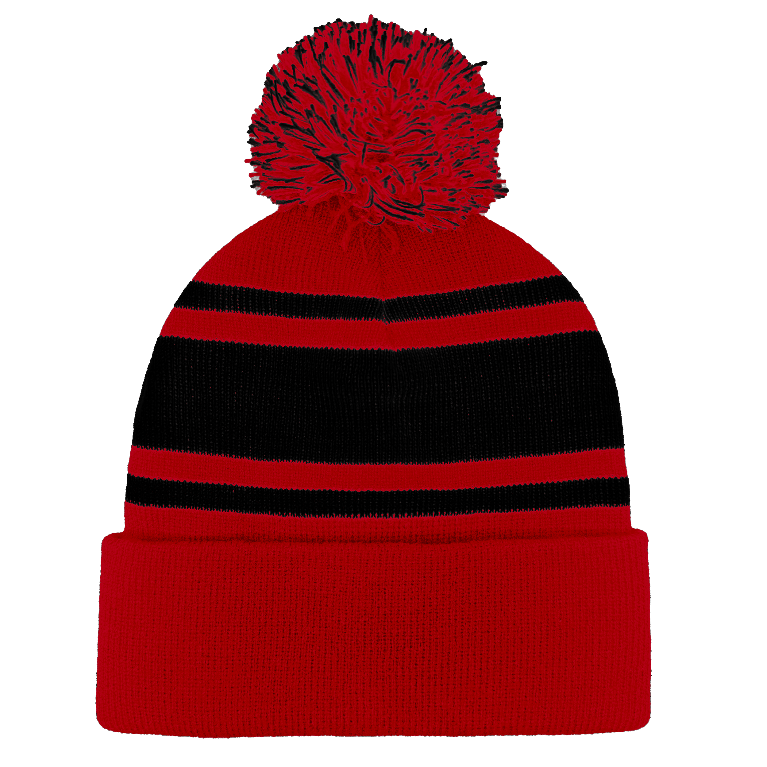 B1900 Headwear24 Cuffed Knitted Pom Pom Beanie - Image 8