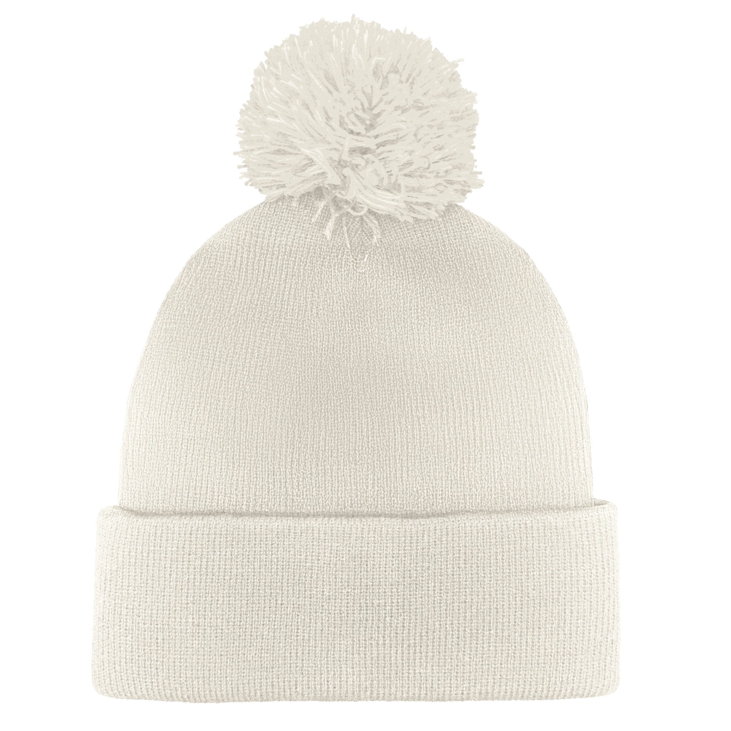 B1900 Headwear24 Cuffed Knitted Pom Pom Beanie - Image 9