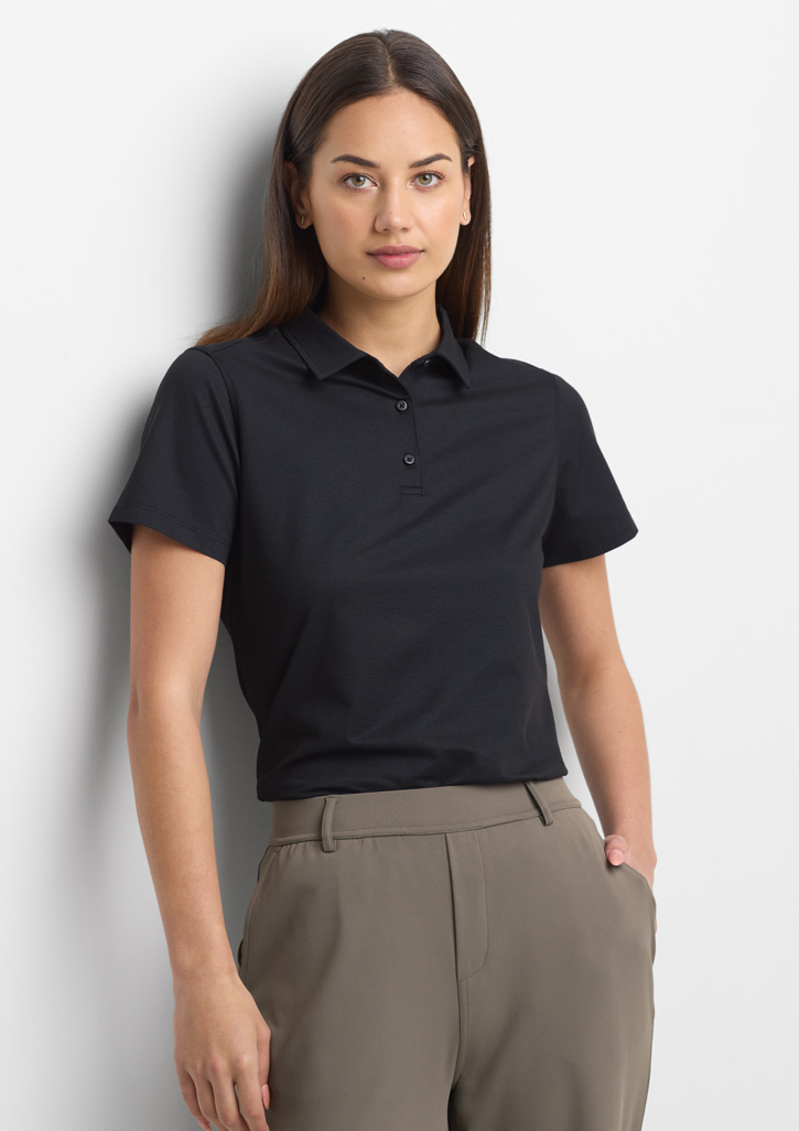 Womens Venture Short Sleeve Polo - Image 22