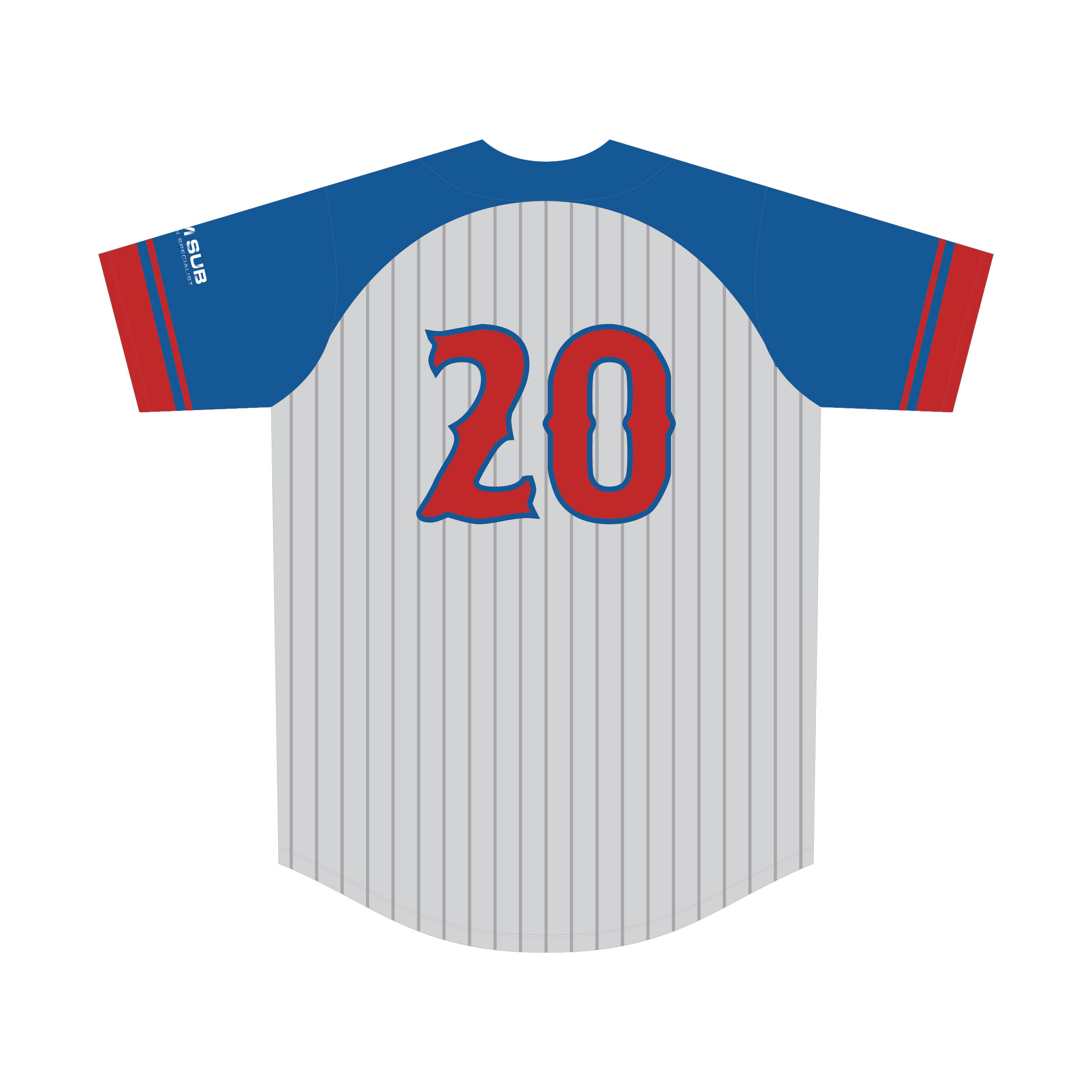 Baseball Jersey Full Button - Image 3