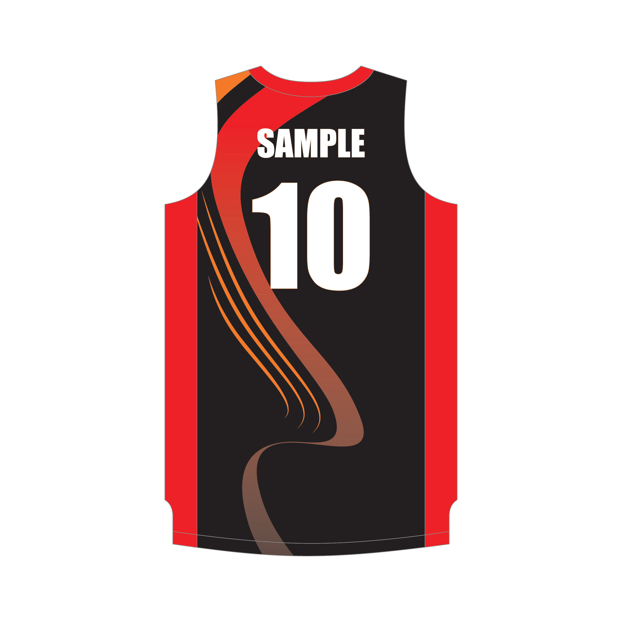 Basketball Singlet Slam Dunk - Image 3
