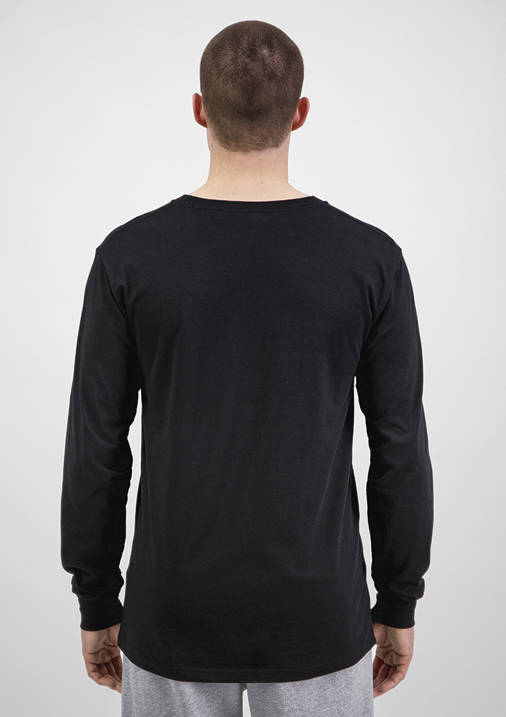 Mens Basis Long Sleeve Tee - Image 33