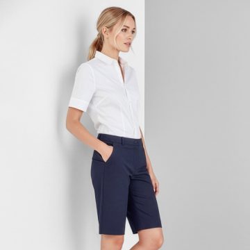 Womens Comfort Waist Cargo Short