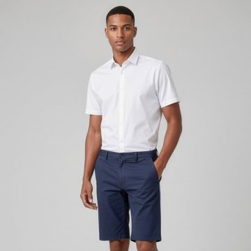 Mens Comfort Waist Cargo Short