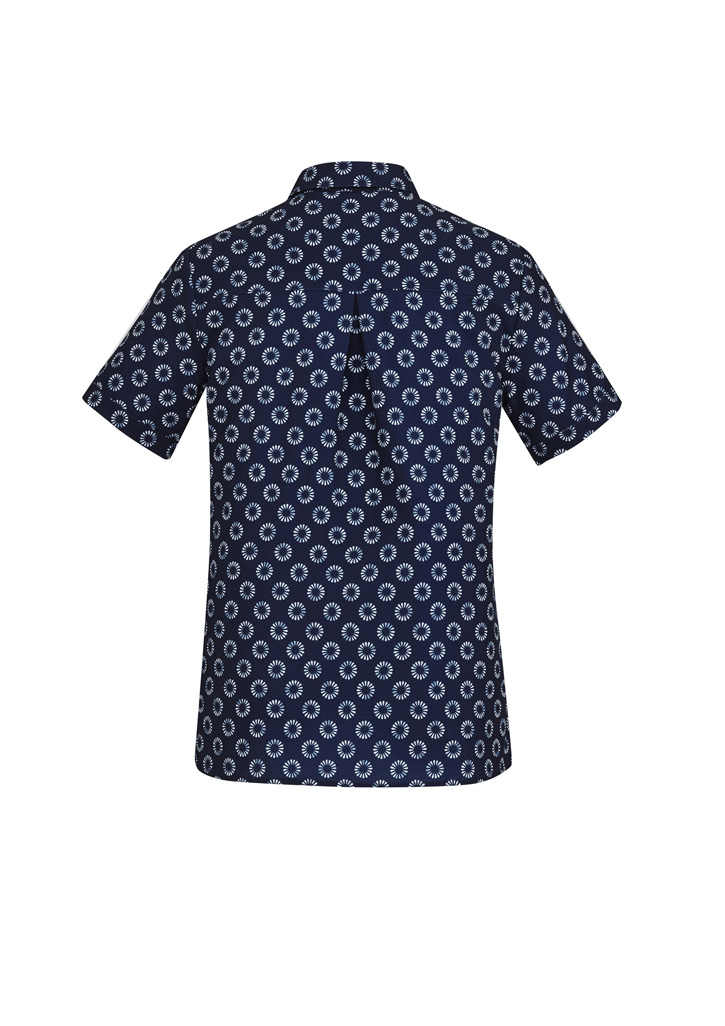 Womens Florence Daisy Print Short Sleeve Shirt - Image 20