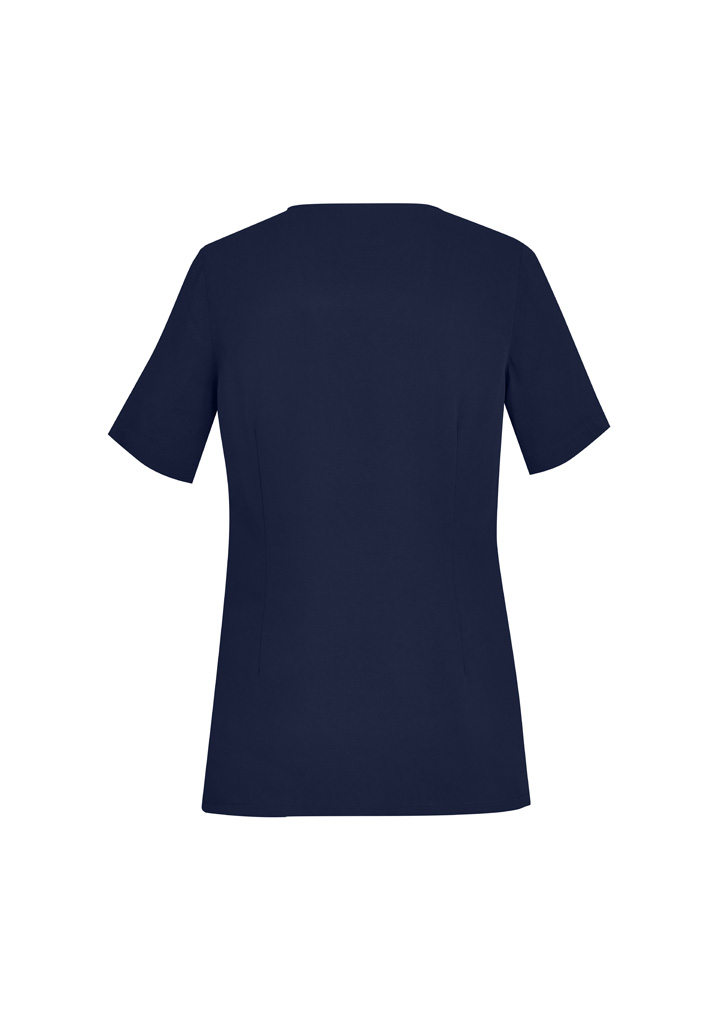 Womens Avery Round Neck Scrub Top - Image 26