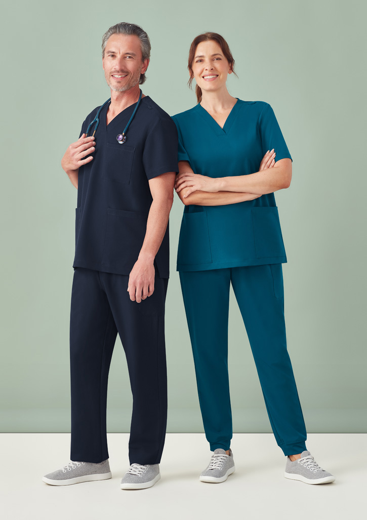 Womens Pulse V-Neck Scrub Top - Image 37