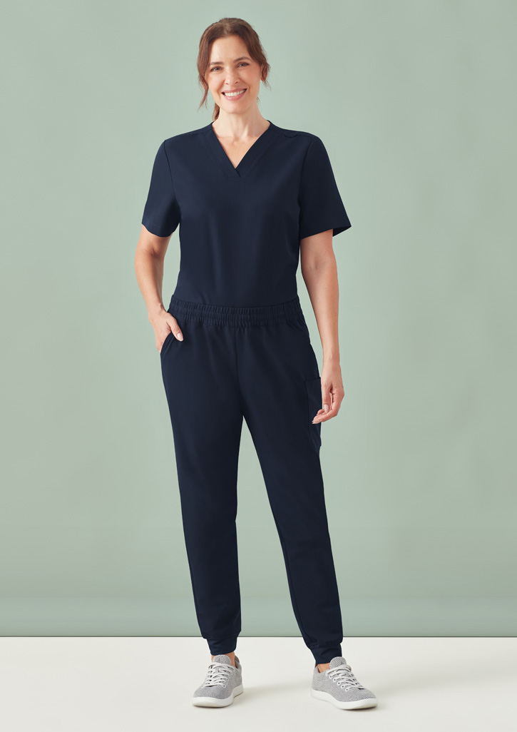 Womens Pulse V-Neck Scrub Top - Image 55